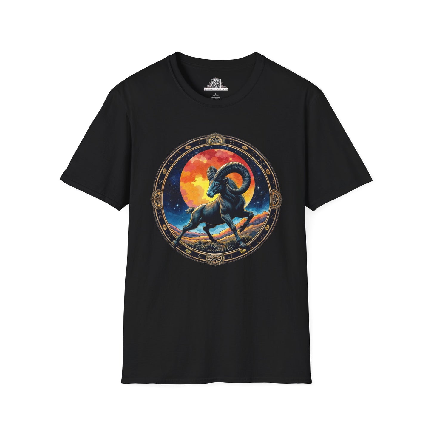 Aries Zodiac Astrology - Softstyle Tee T-Shirt