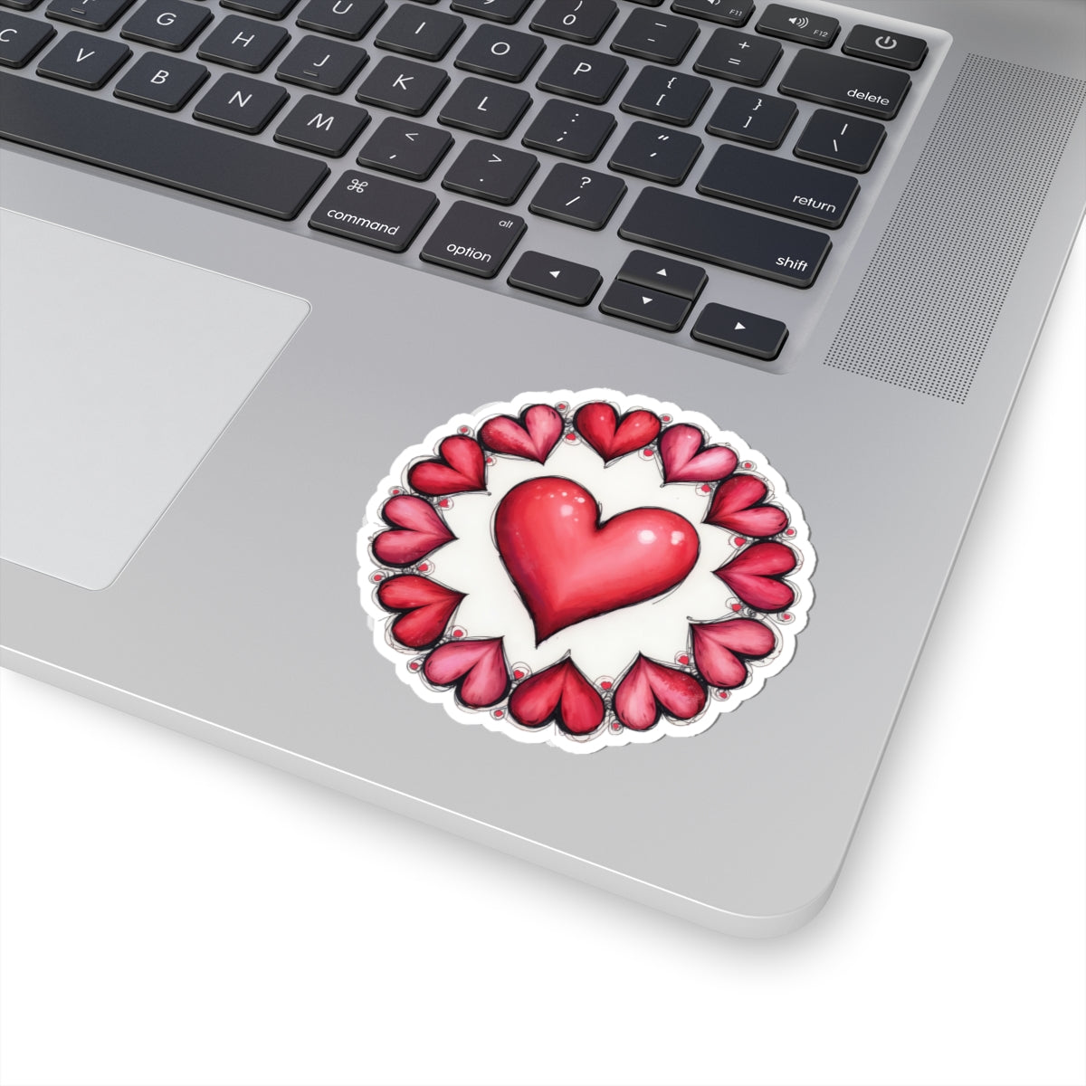 Heart Incircled - Kiss-Cut Stickers