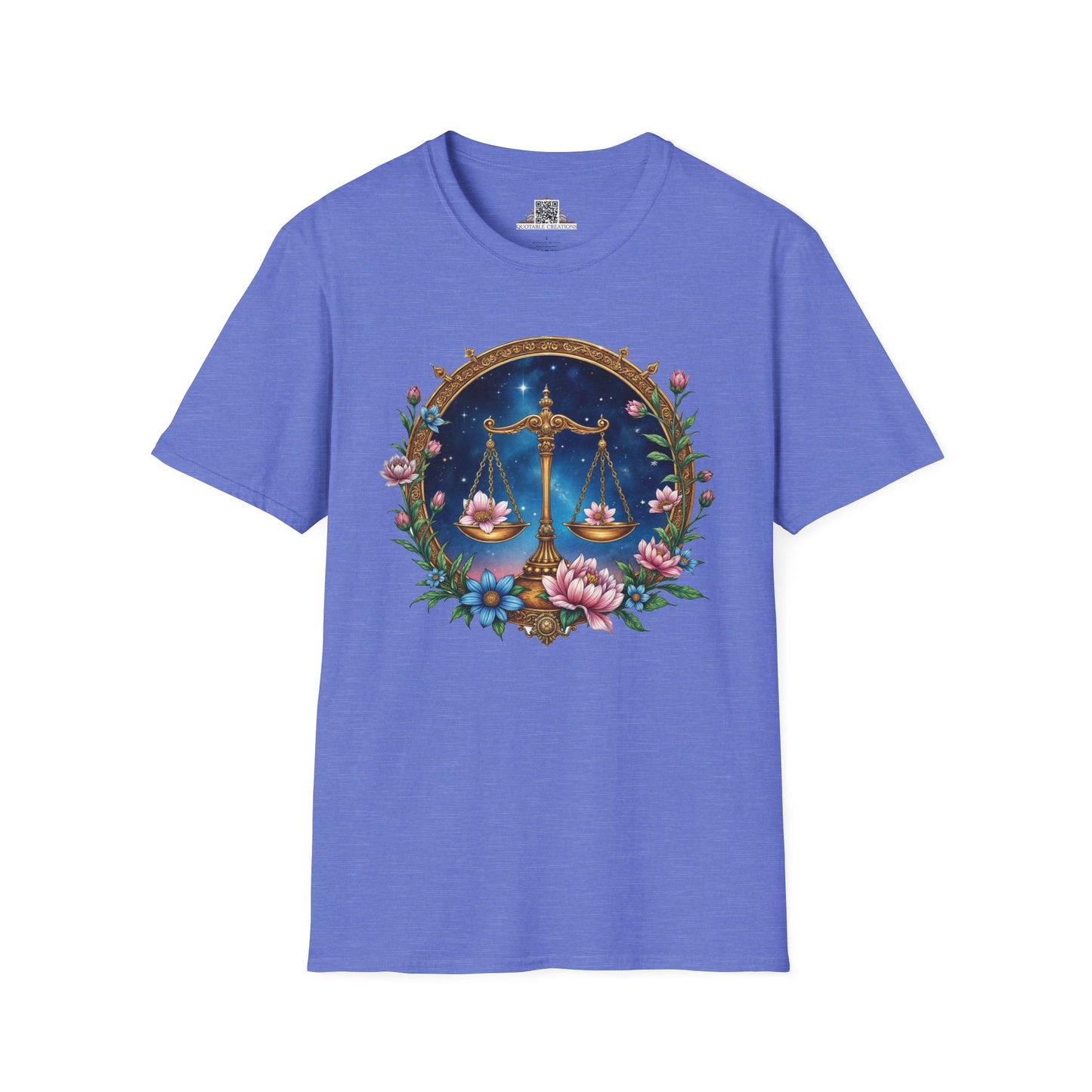 Libra Zodiac Astrology - Softstyle Tee T-Shirt