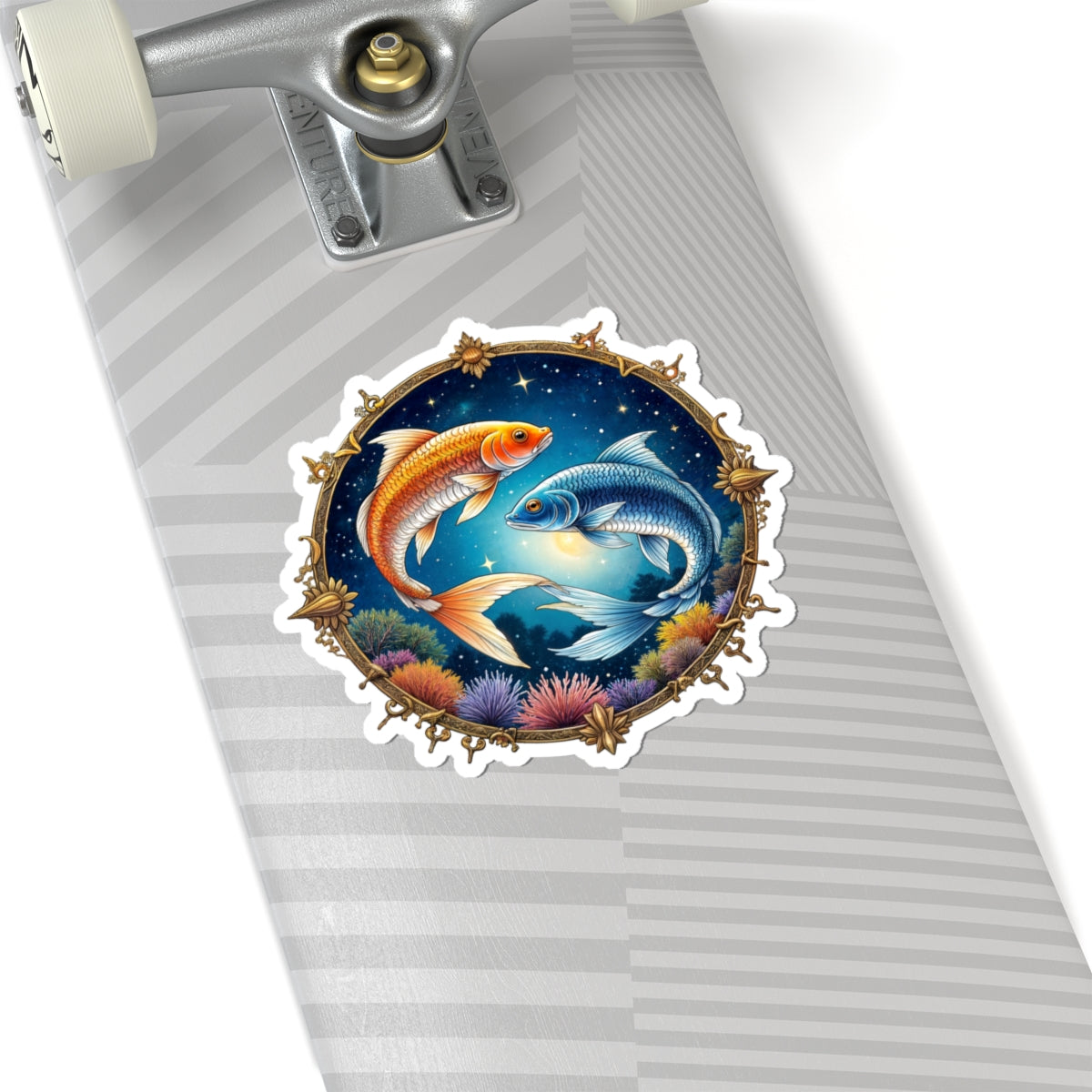 Pisces Zodiac Astrology - Kiss-Cut Stickers