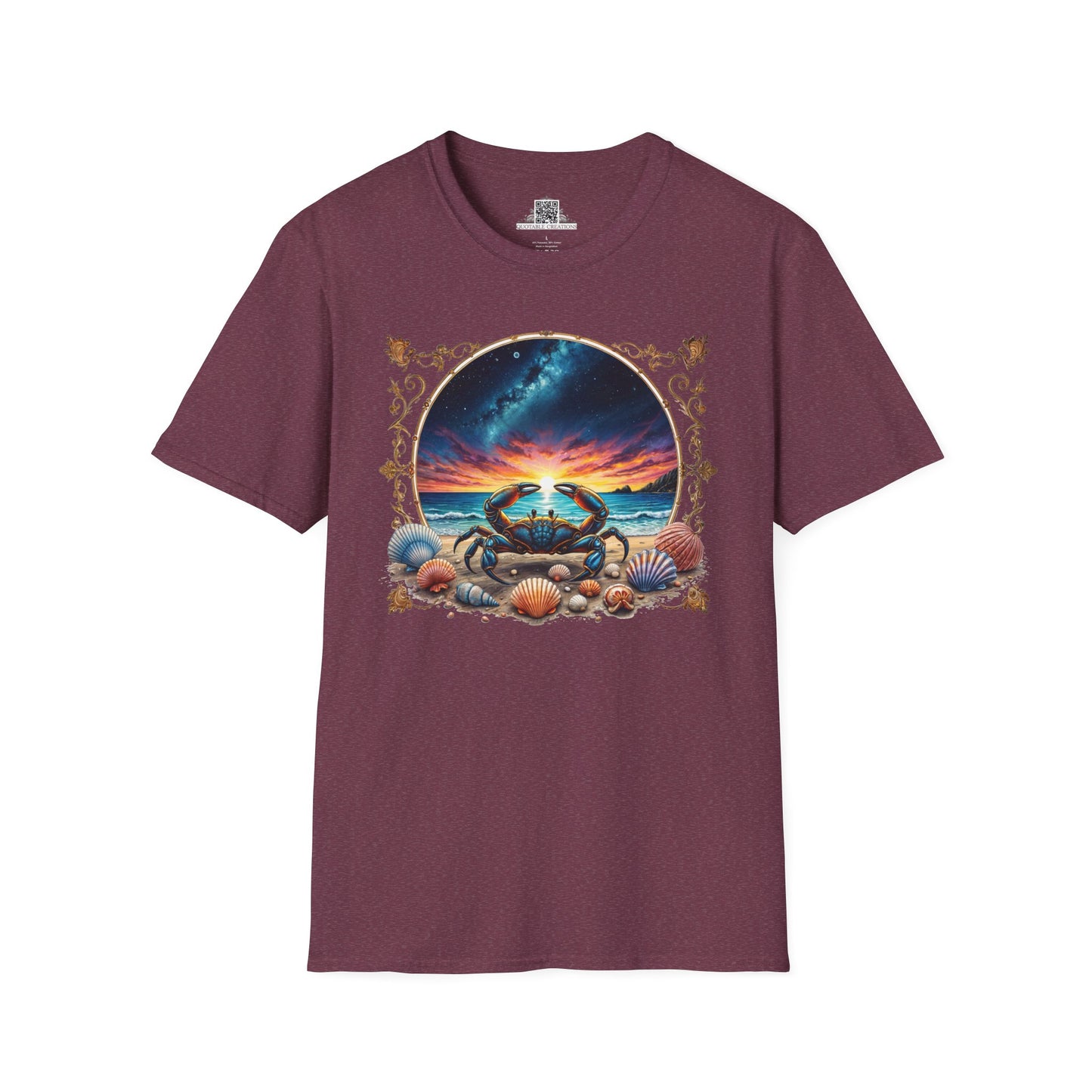 Cancer Zodiac Astrology - Softstyle Tee T-Shirt