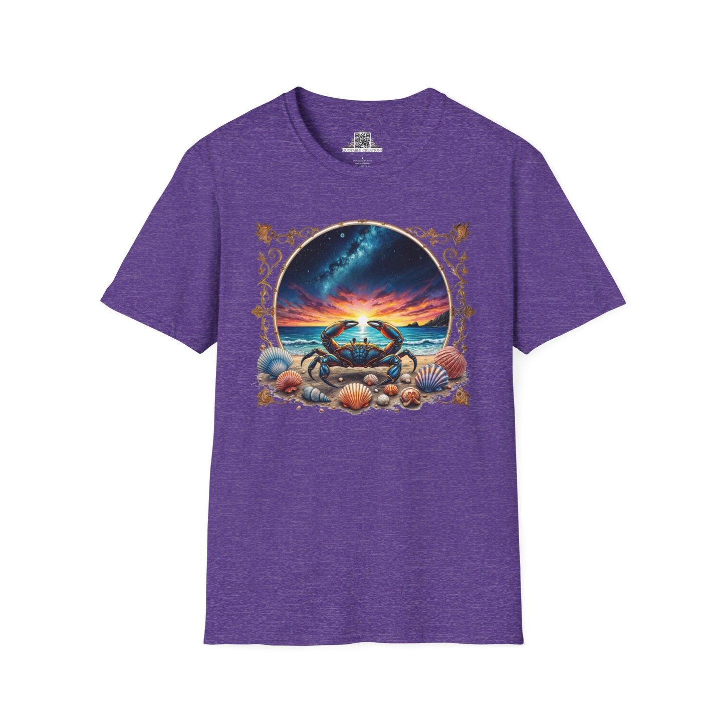 Cancer Zodiac Astrology - Softstyle Tee T-Shirt
