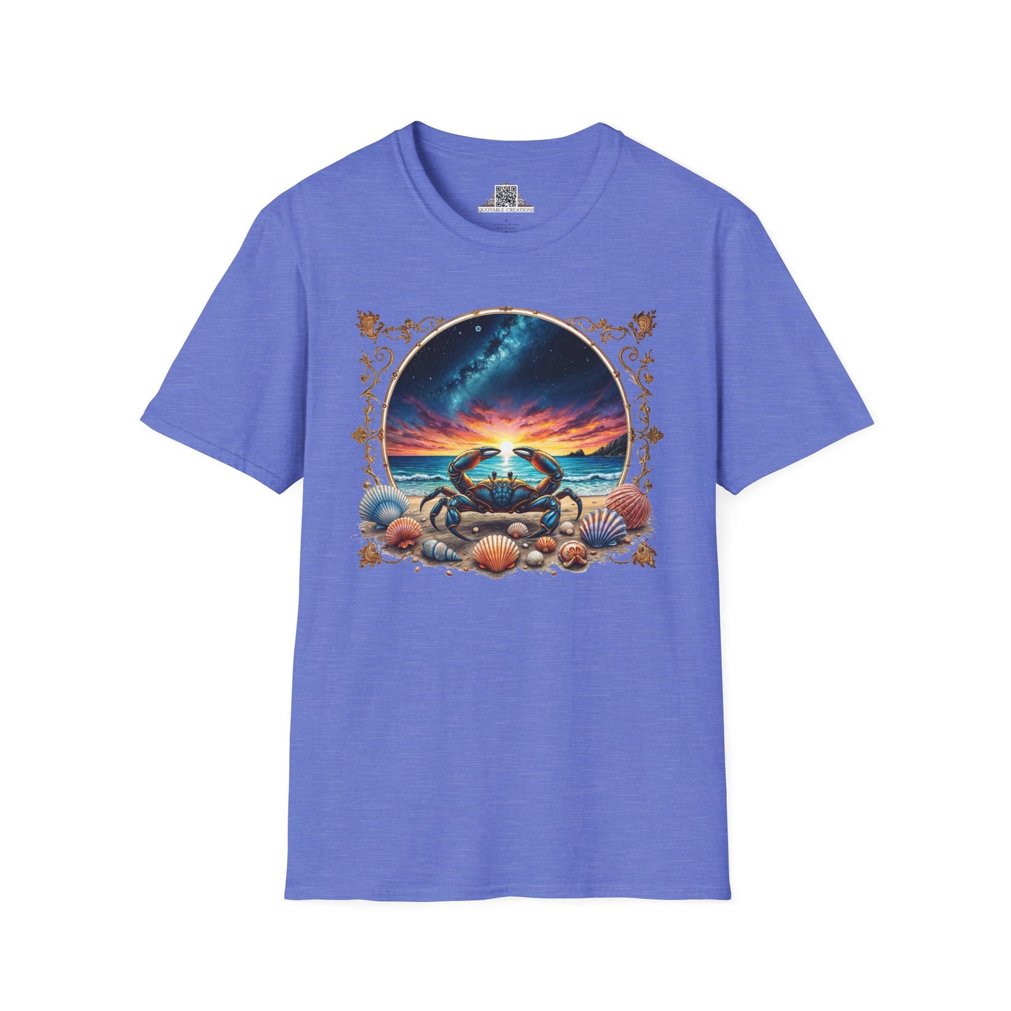 Cancer Zodiac Astrology - Softstyle Tee T-Shirt