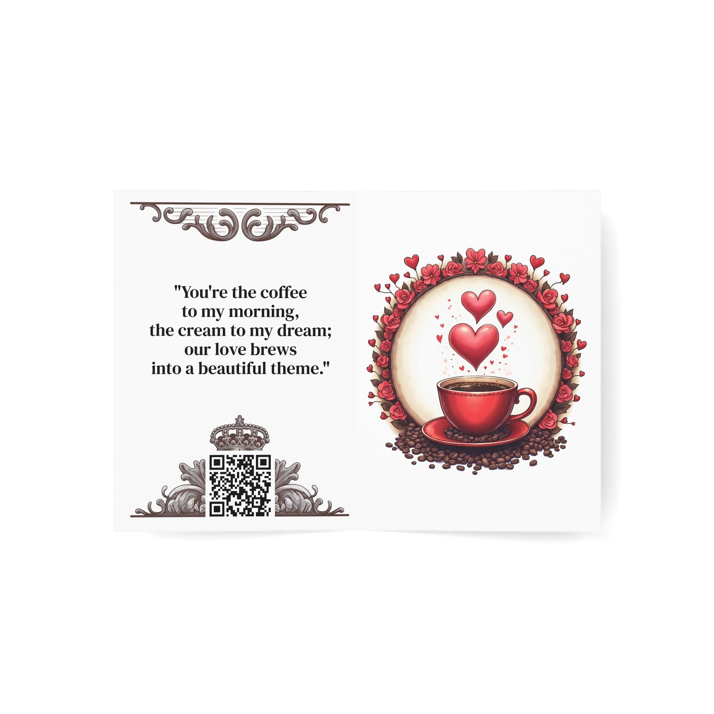 Cards - Funny Brew-tiful Love Card with QR Code video