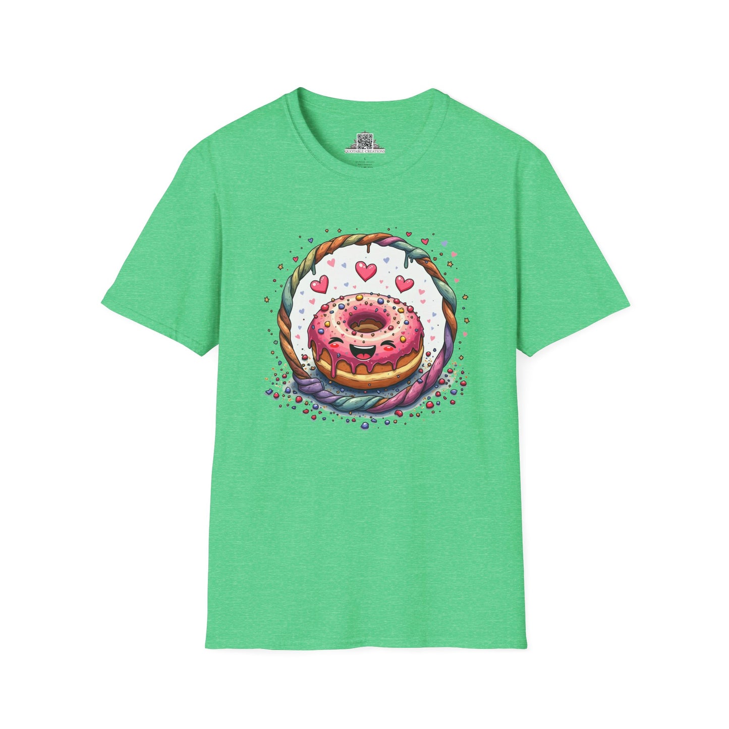 Donut Worry Love - Softstyle Tee T-Shirt