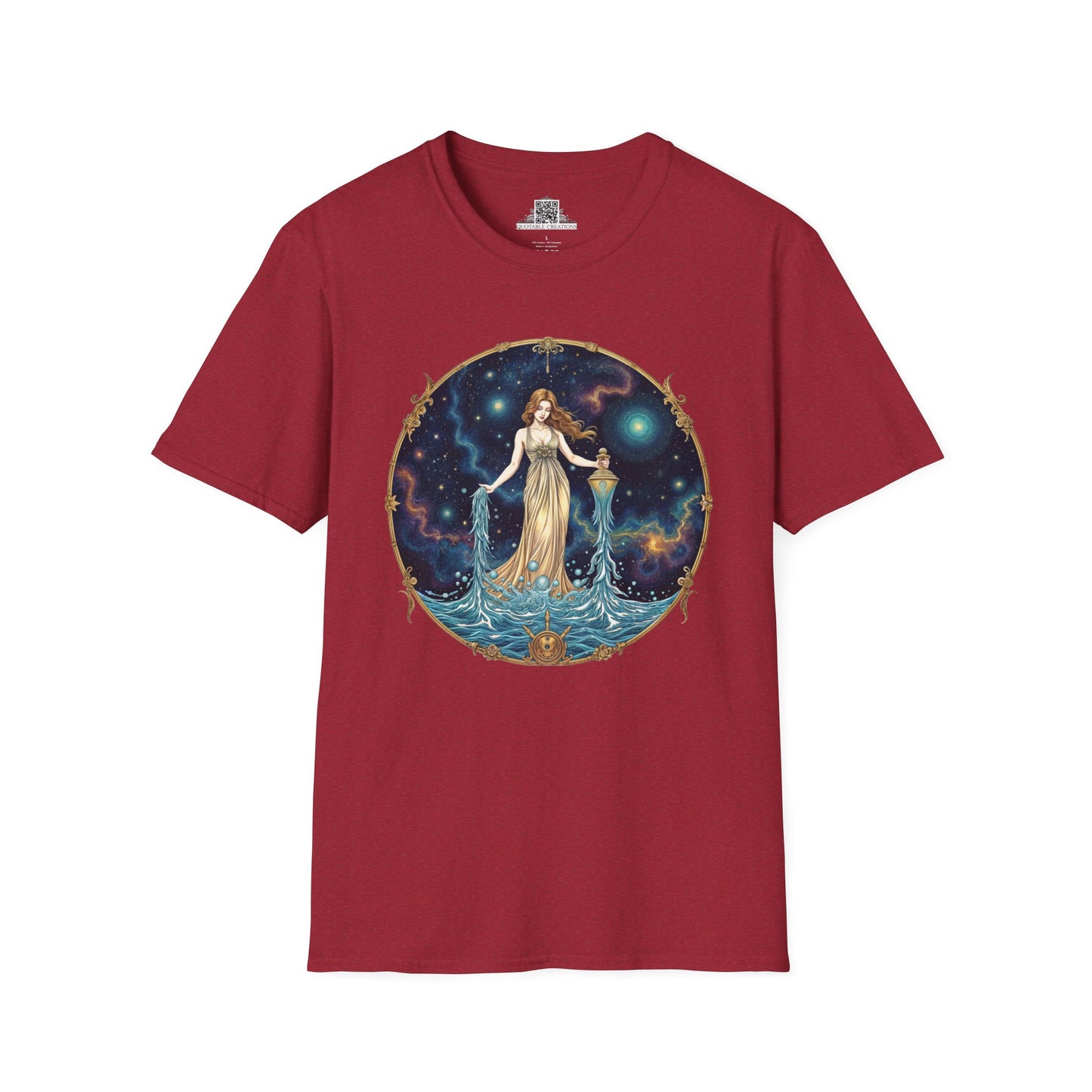 Aquarius Zodiac Astrology - Softstyle Tee T-Shirt