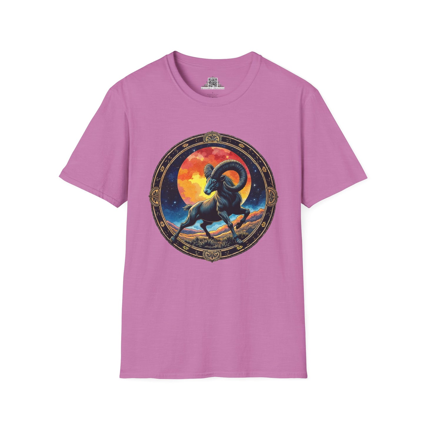 Aries Zodiac Astrology - Softstyle Tee T-Shirt