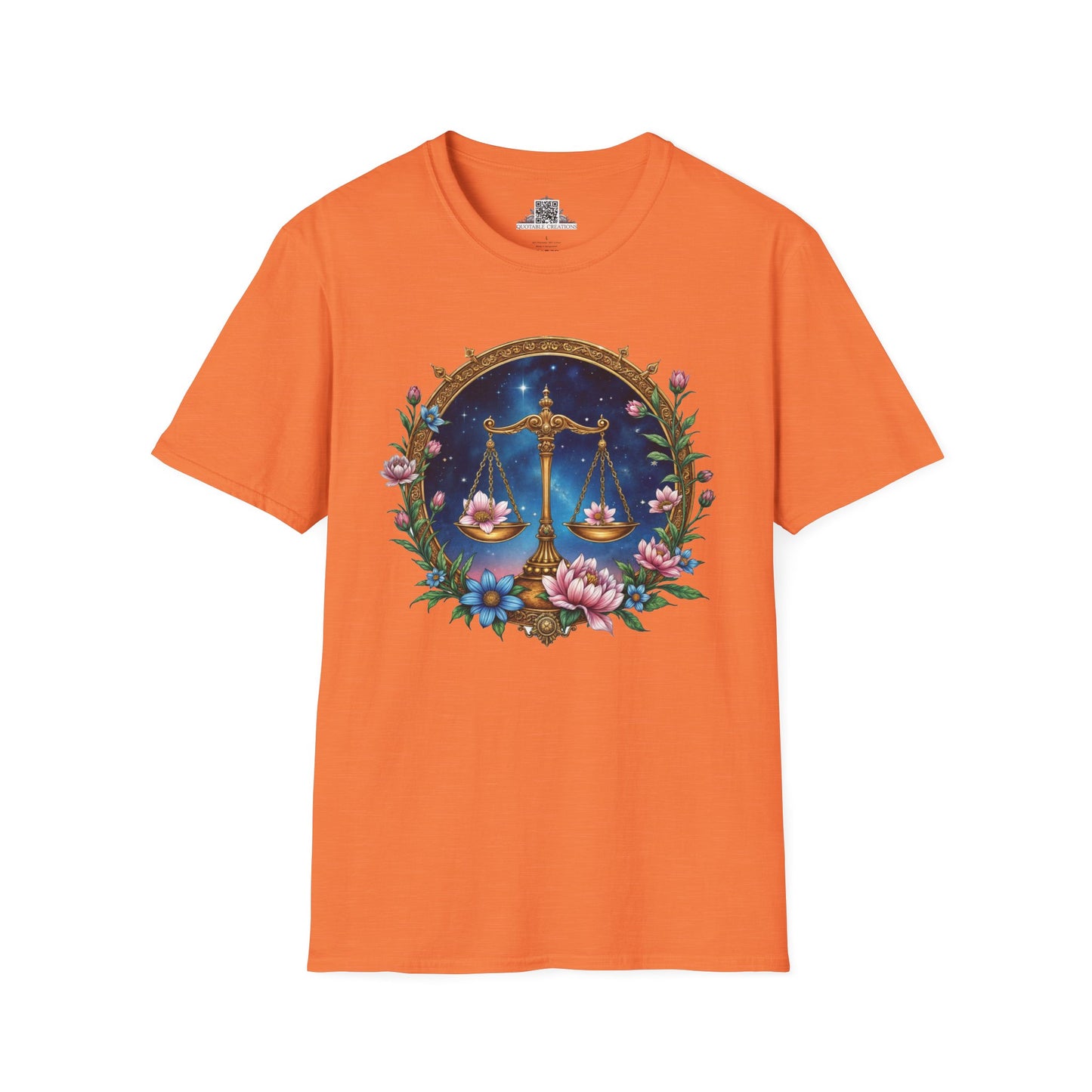 Libra Zodiac Astrology - Softstyle Tee T-Shirt