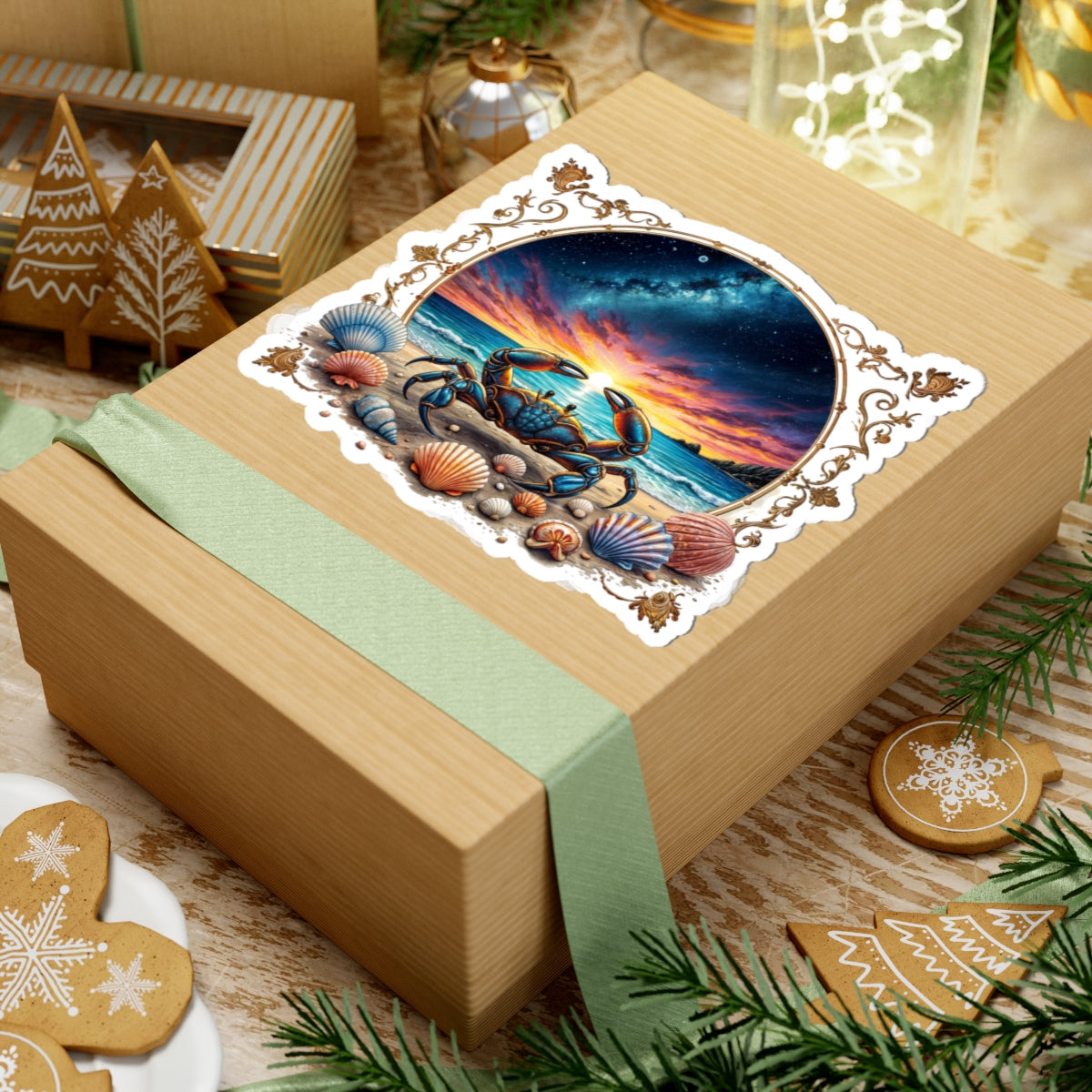 Cancer Zodiac Astrology Stickers
