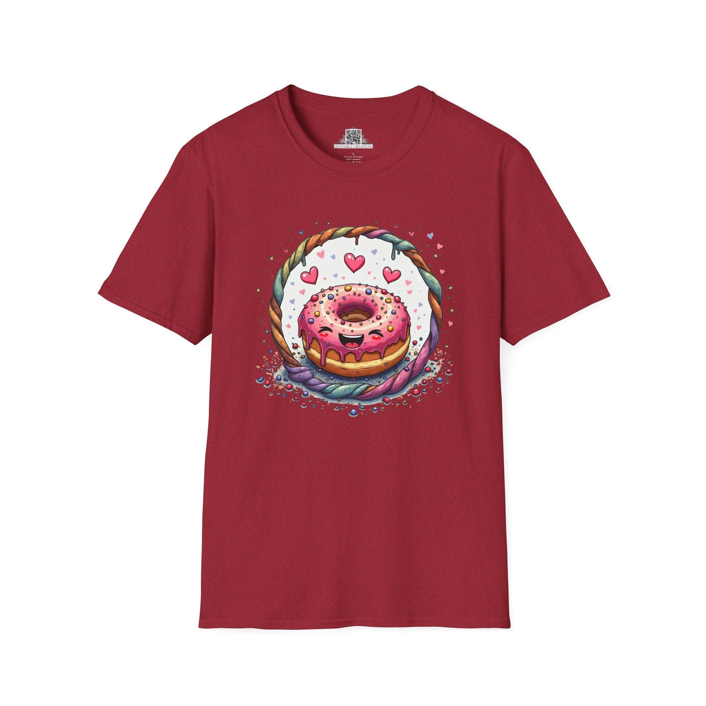 Donut Worry Love - Softstyle Tee T-Shirt
