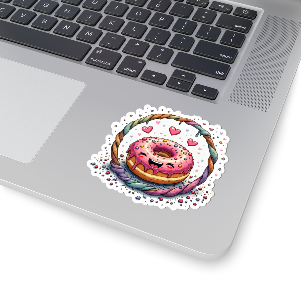 Fun Donut Love - Kiss-Cut Stickers
