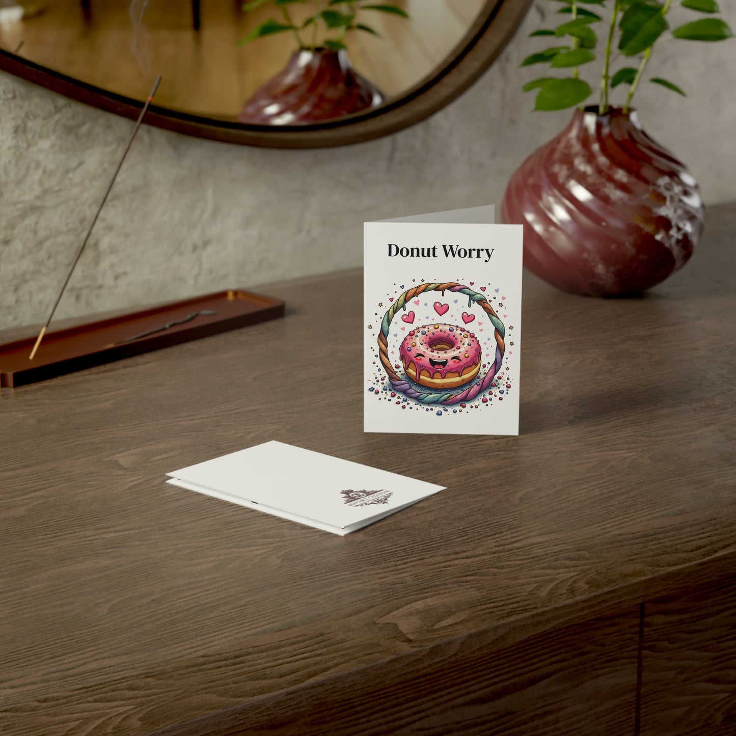Cards - Funny Donut Card with QR Code video
