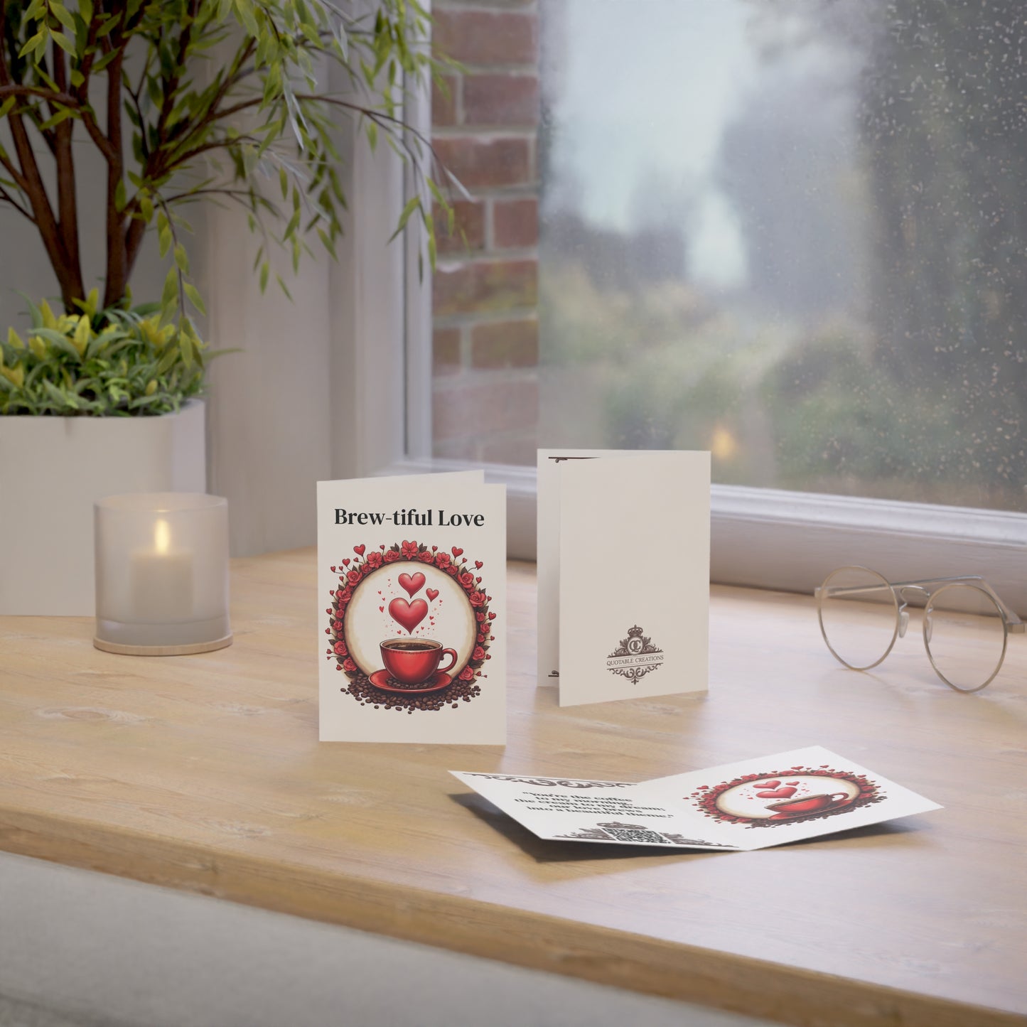 Cards - Funny Brew-tiful Love Card with QR Code video