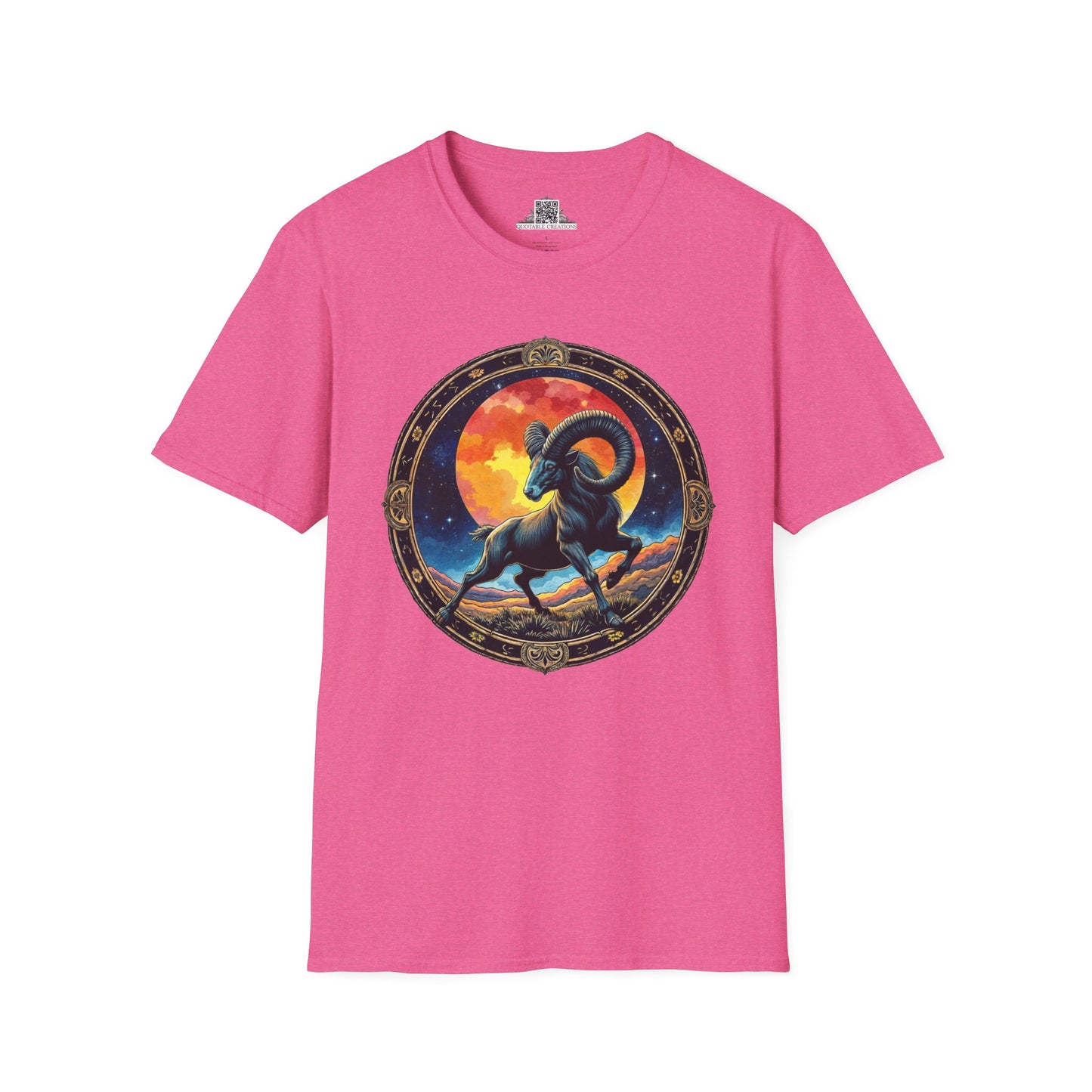 Aries Zodiac Astrology - Softstyle Tee T-Shirt