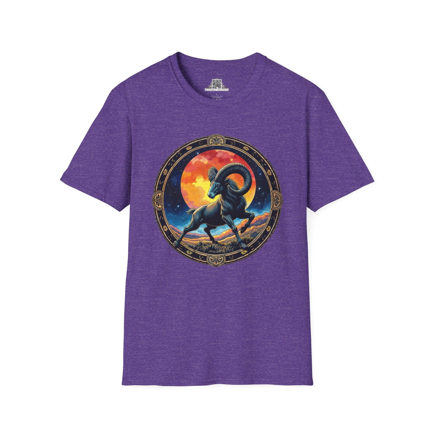 Aries Zodiac Astrology - Softstyle Tee T-Shirt