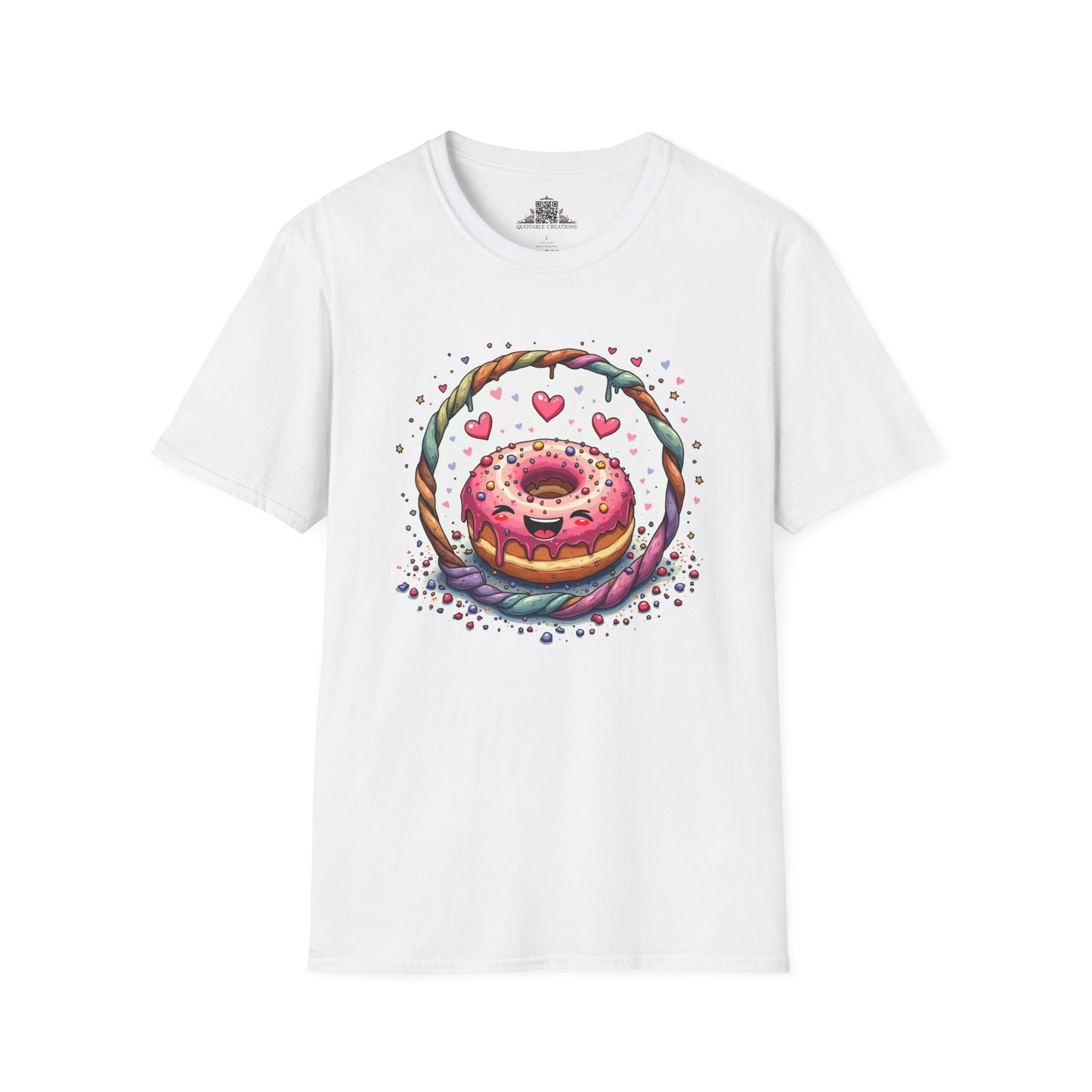 Donut Worry Love - Softstyle Tee T-Shirt