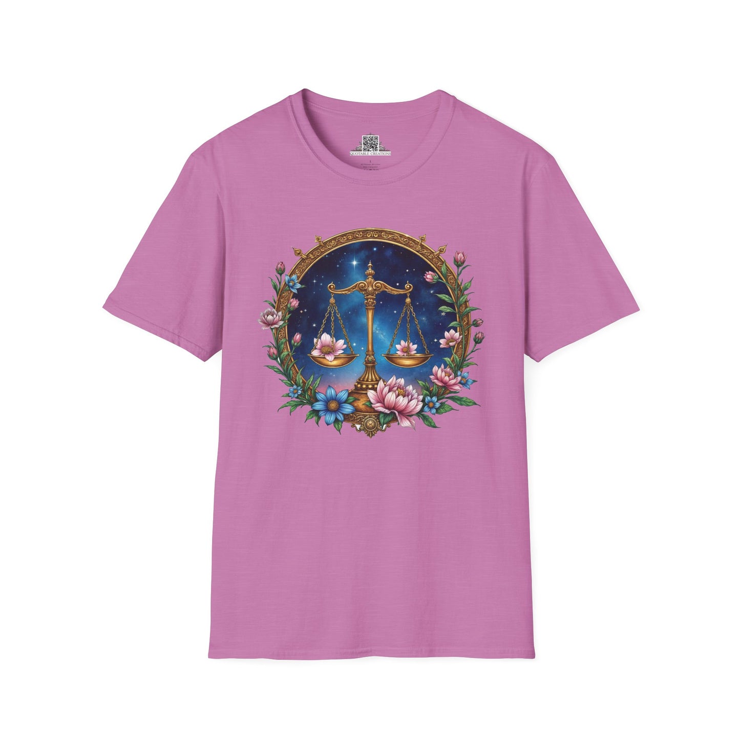 Libra Zodiac Astrology - Softstyle Tee T-Shirt