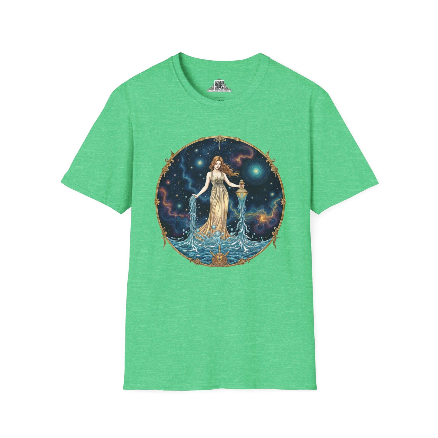 Aquarius Zodiac Astrology - Softstyle Tee T-Shirt