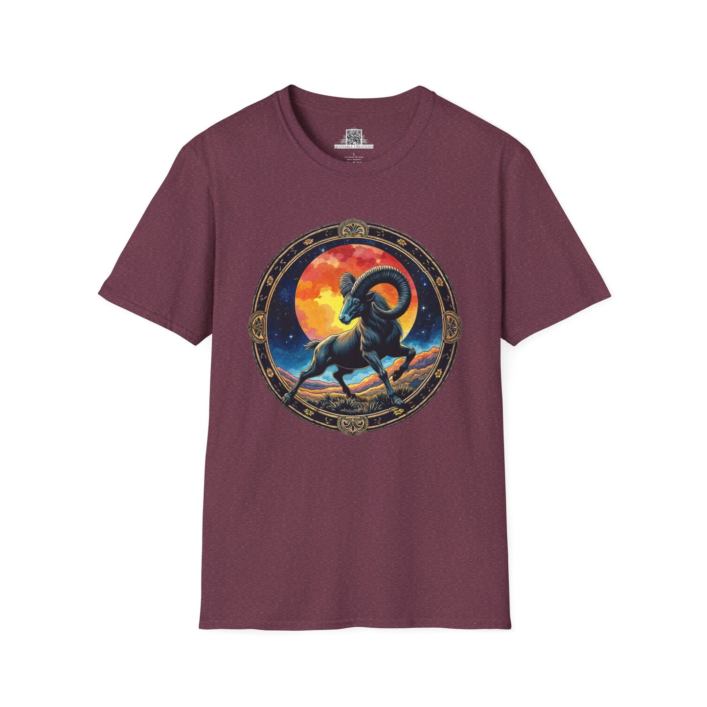 Aries Zodiac Astrology - Softstyle Tee T-Shirt