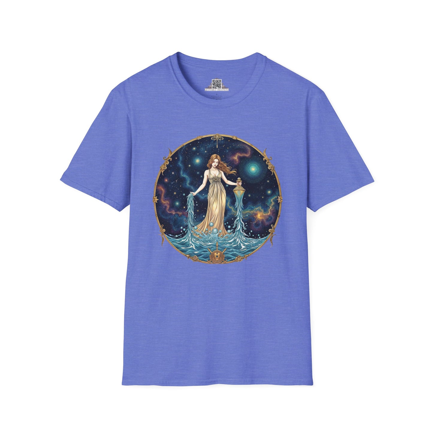 Aquarius Zodiac Astrology - Softstyle Tee T-Shirt