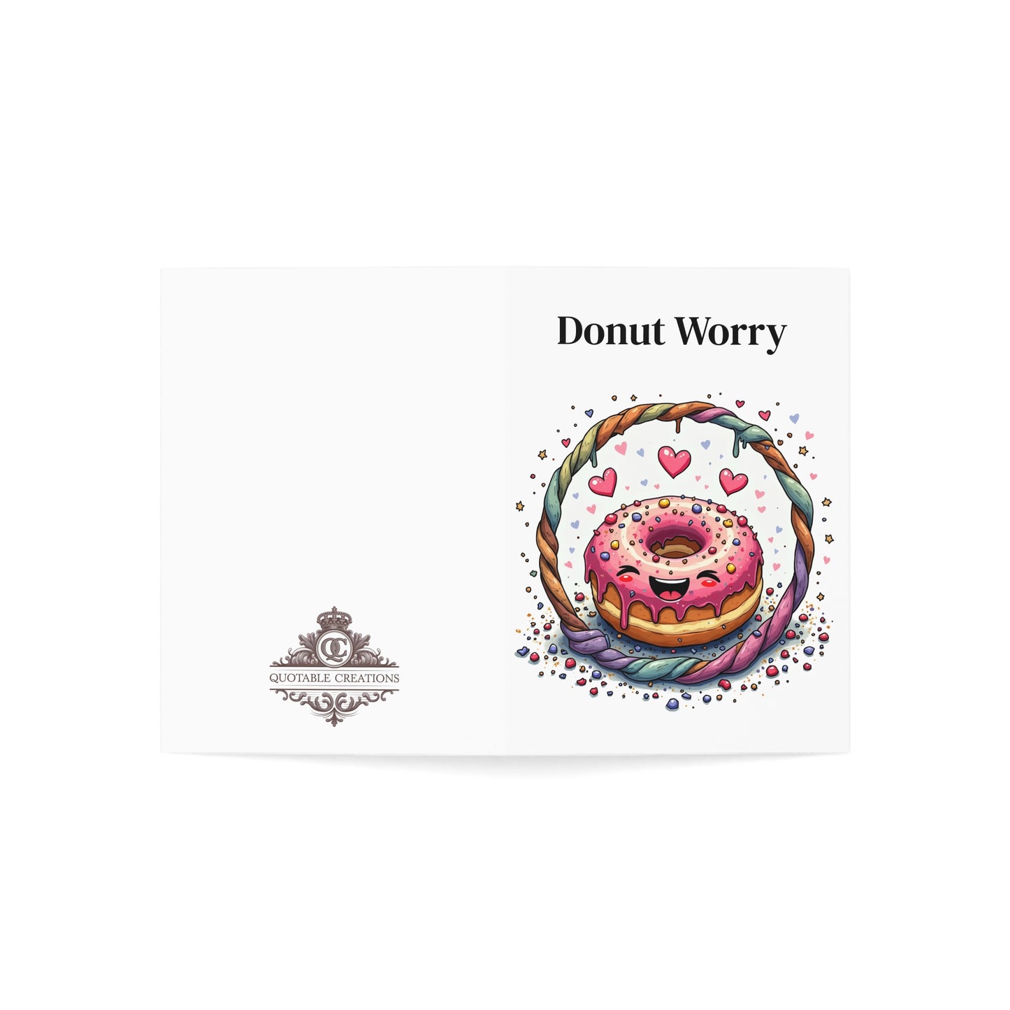 Cards - Funny Donut Card with QR Code video