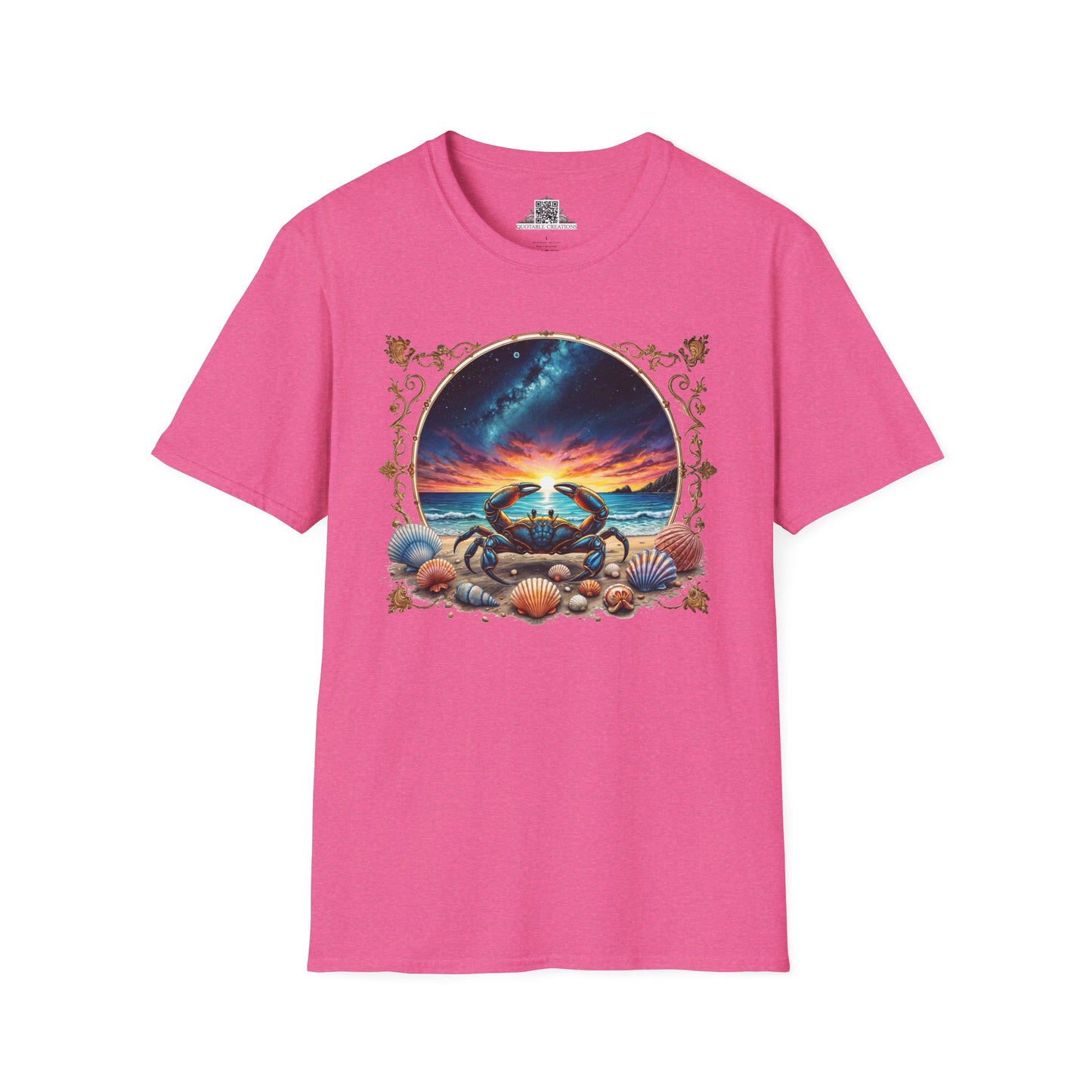 Cancer Zodiac Astrology - Softstyle Tee T-Shirt