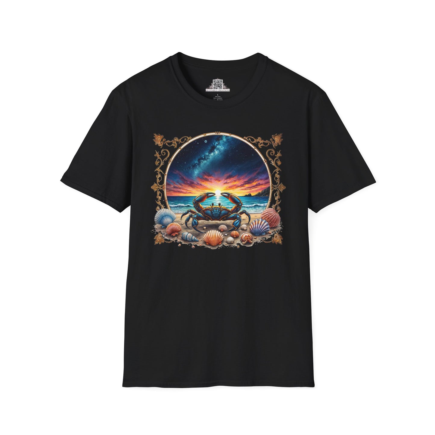 Cancer Zodiac Astrology - Softstyle Tee T-Shirt