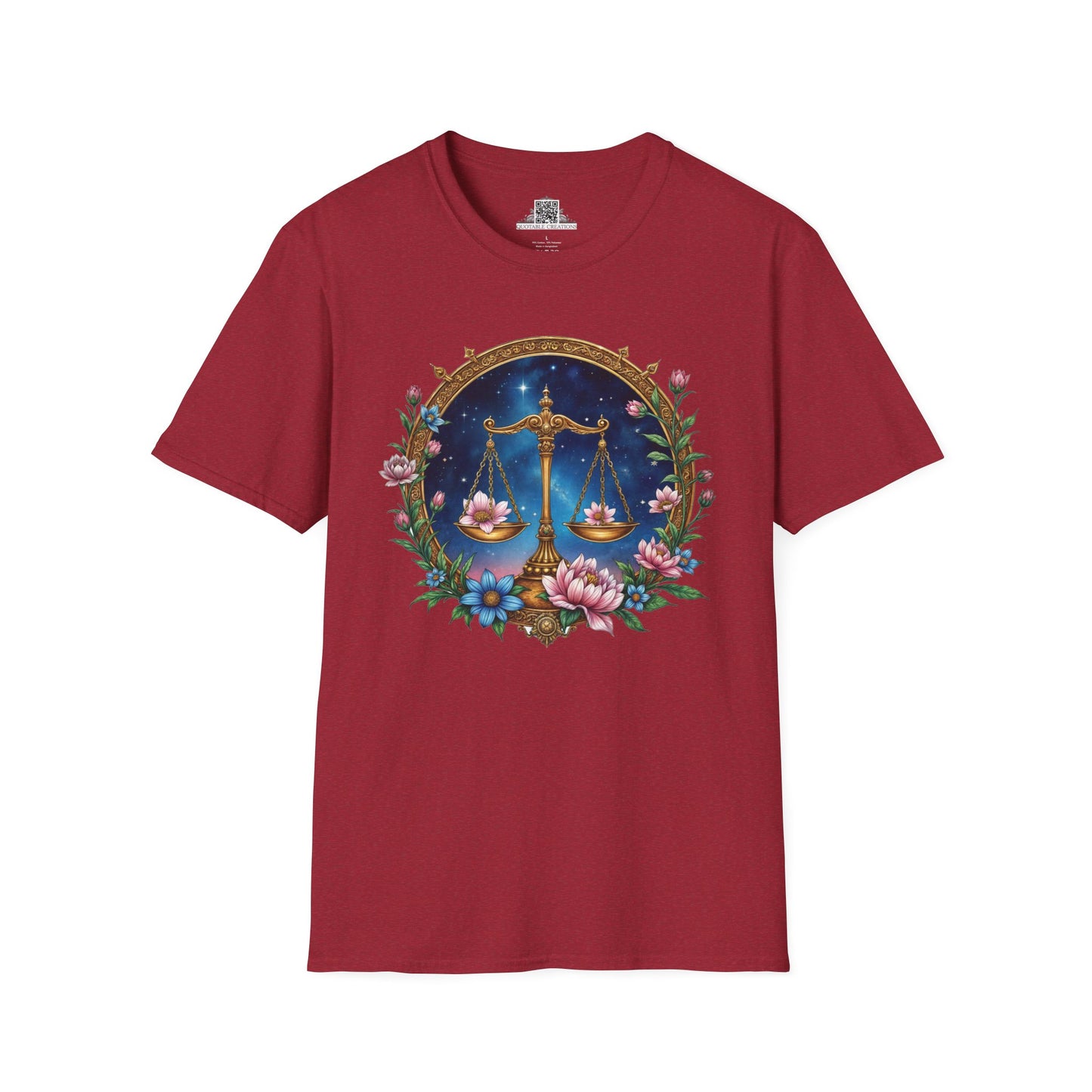 Libra Zodiac Astrology - Softstyle Tee T-Shirt