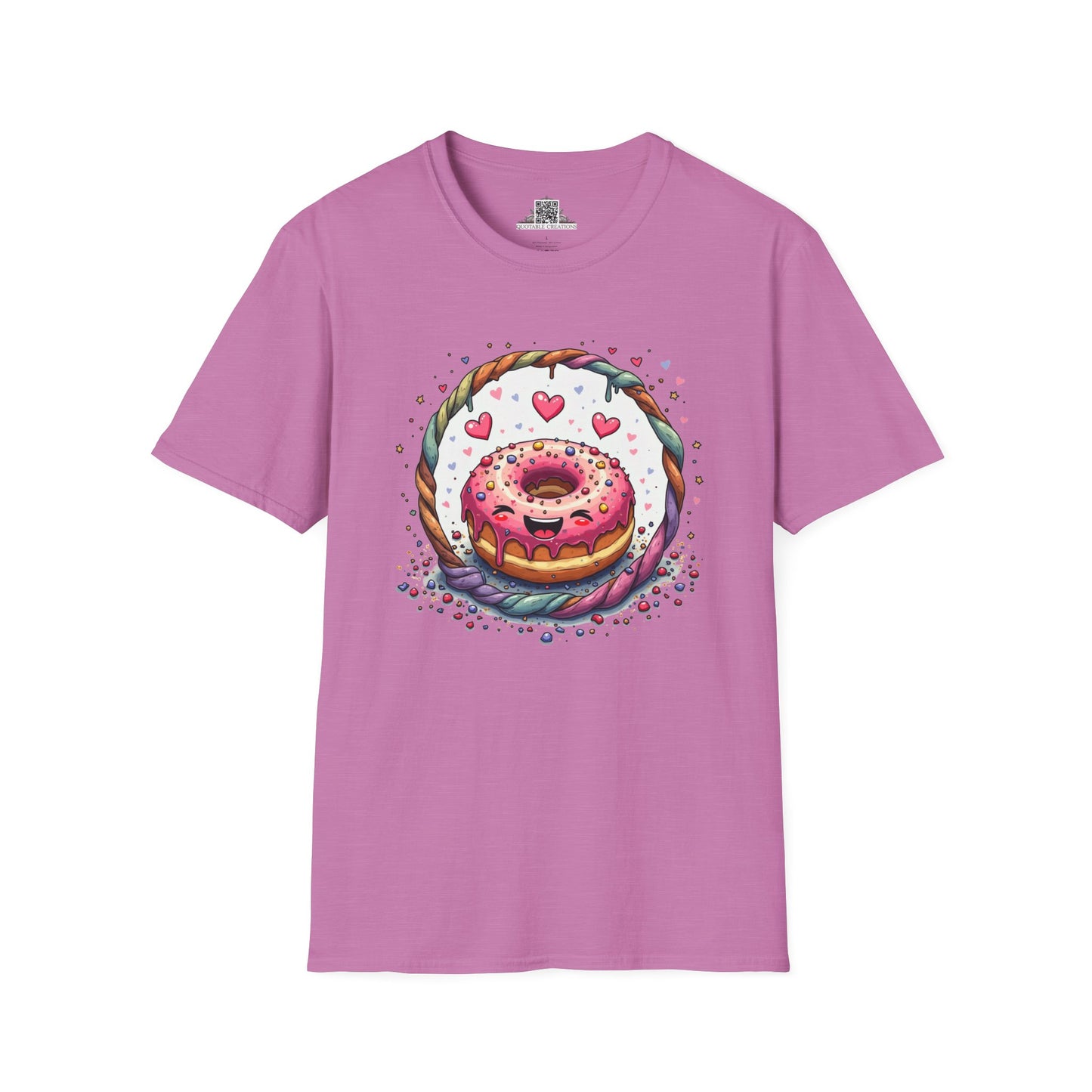 Donut Worry Love - Softstyle Tee T-Shirt