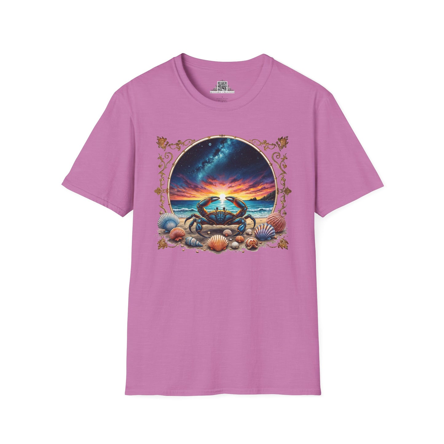 Cancer Zodiac Astrology - Softstyle Tee T-Shirt