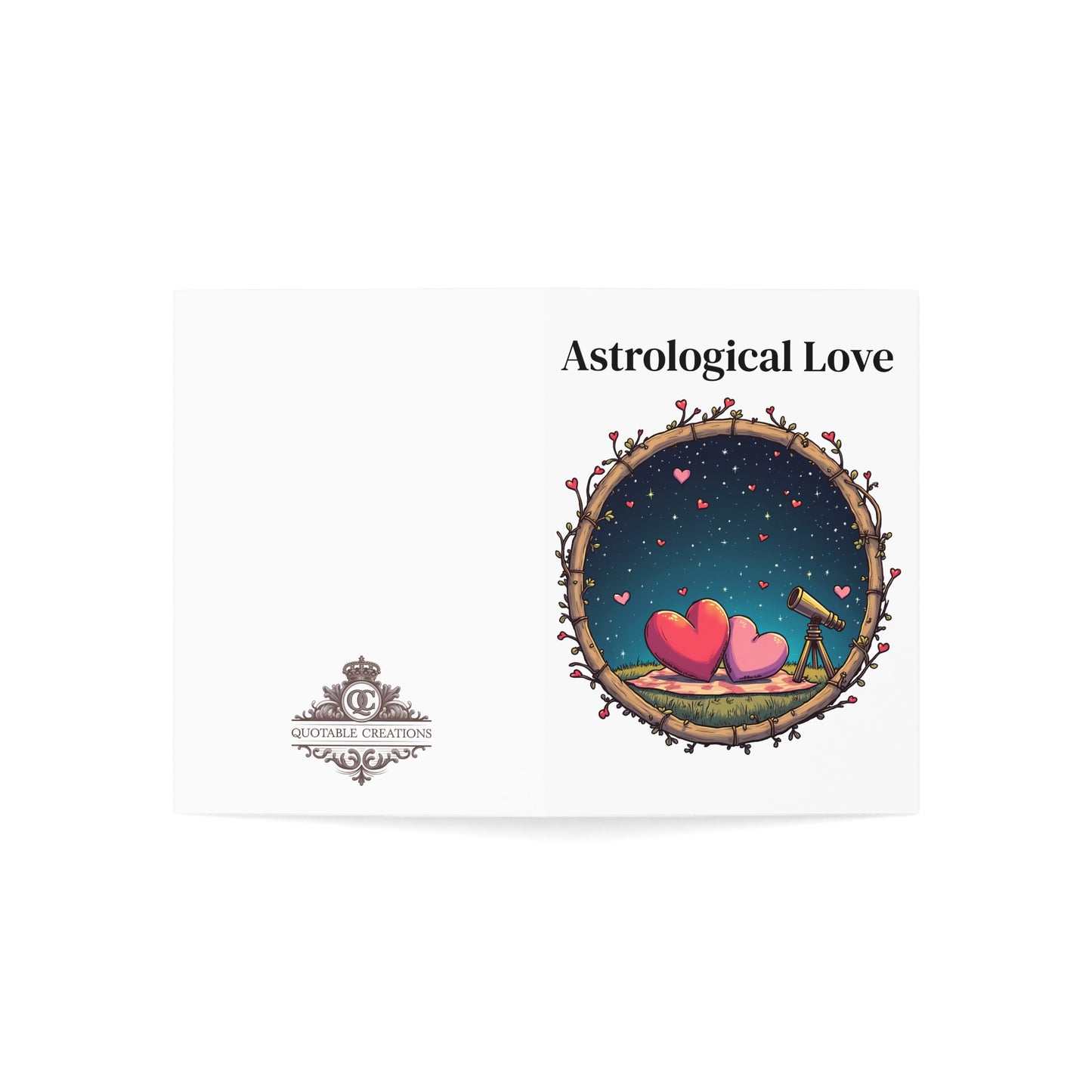 Cards - Funny Astrological Love Card with QR Code video