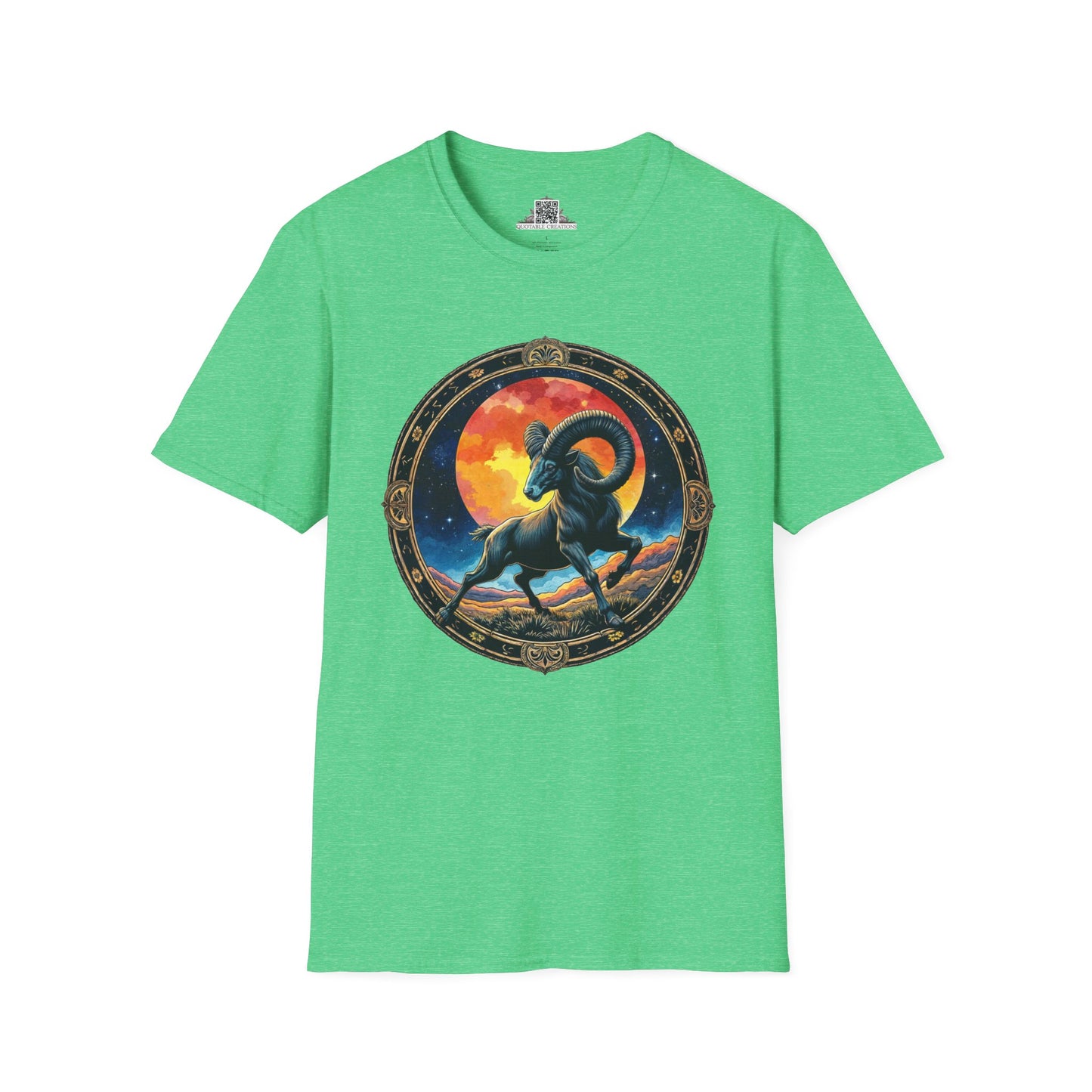 Aries Zodiac Astrology - Softstyle Tee T-Shirt