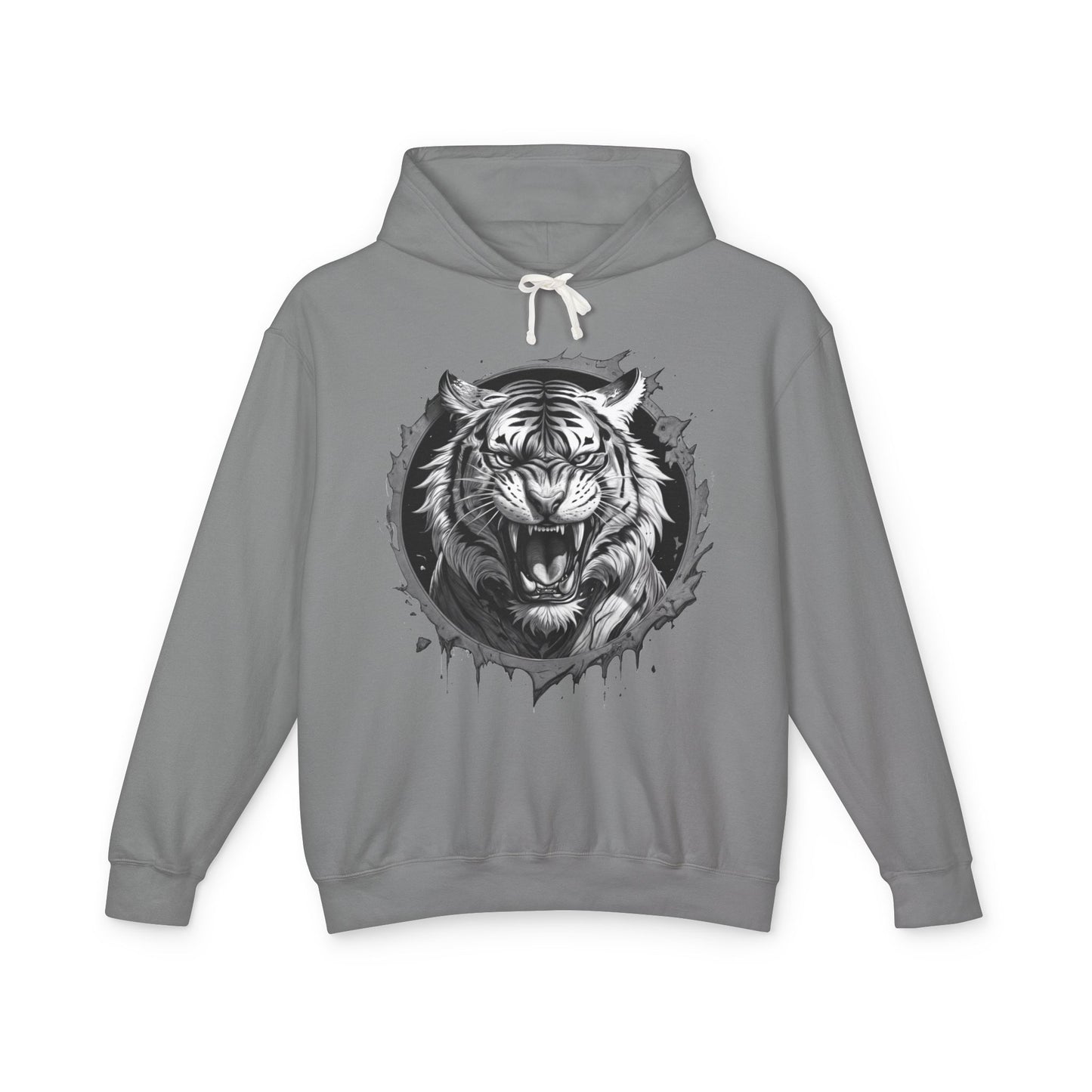 Tiger Roar Motivation - Lightweight Hoodie