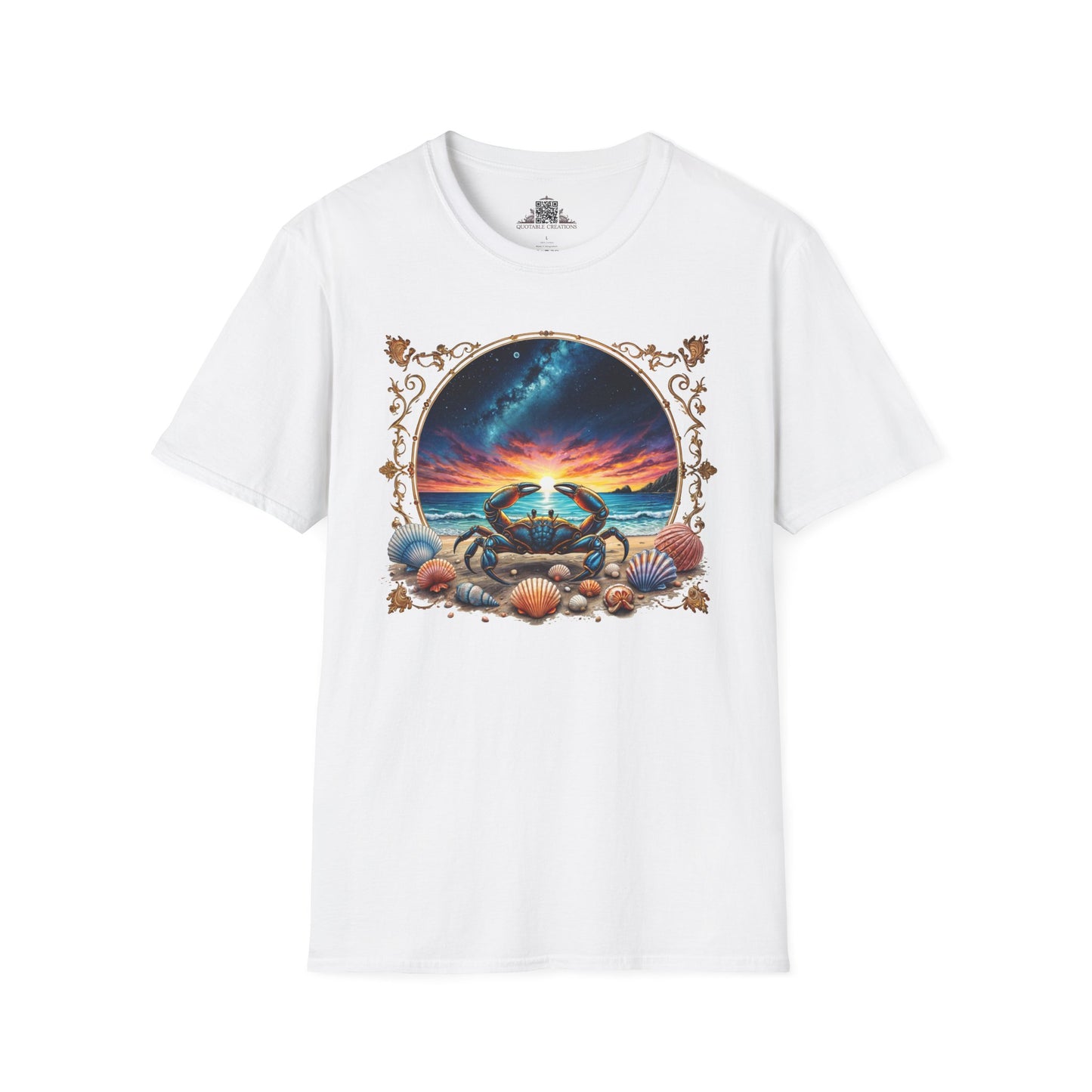 Cancer Zodiac Astrology - Softstyle Tee T-Shirt