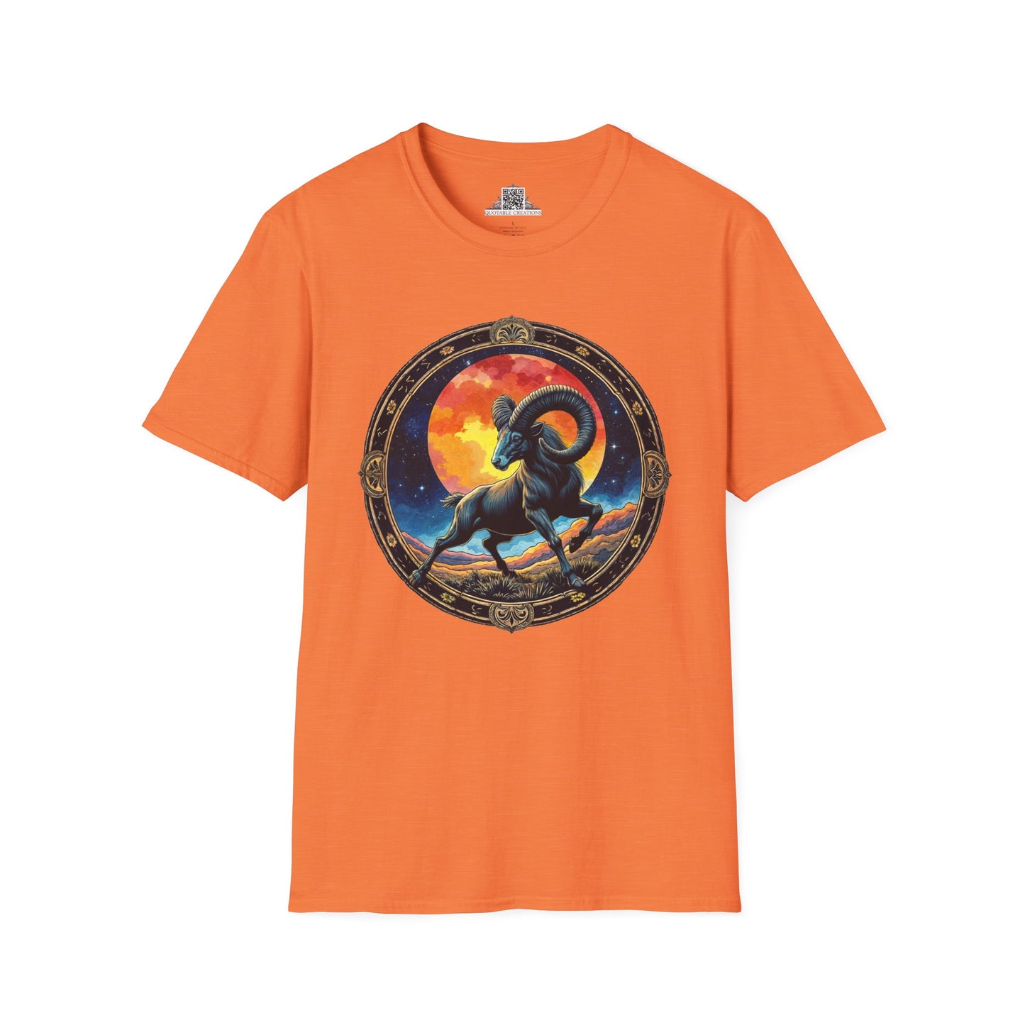 Aries Zodiac Astrology - Softstyle Tee T-Shirt