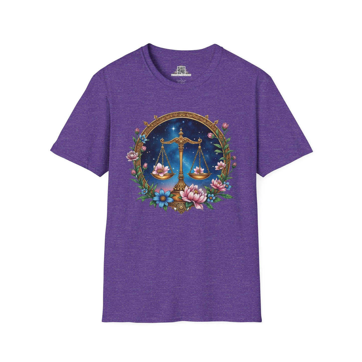 Libra Zodiac Astrology - Softstyle Tee T-Shirt