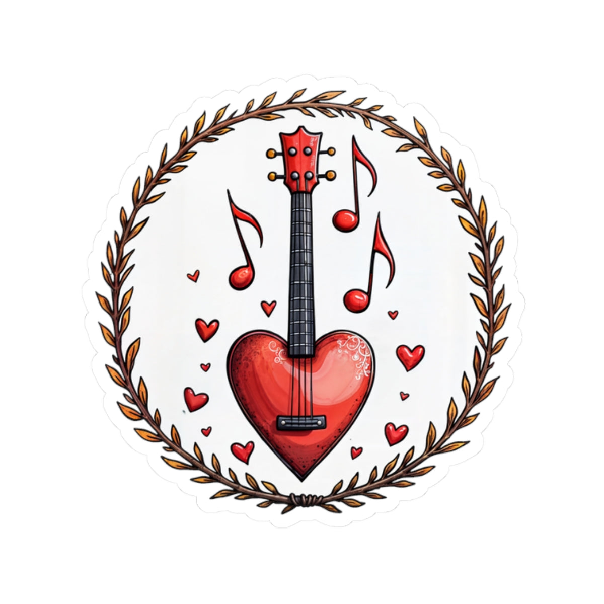 Sweet Symphony Music Lover - Kiss-Cut Stickers