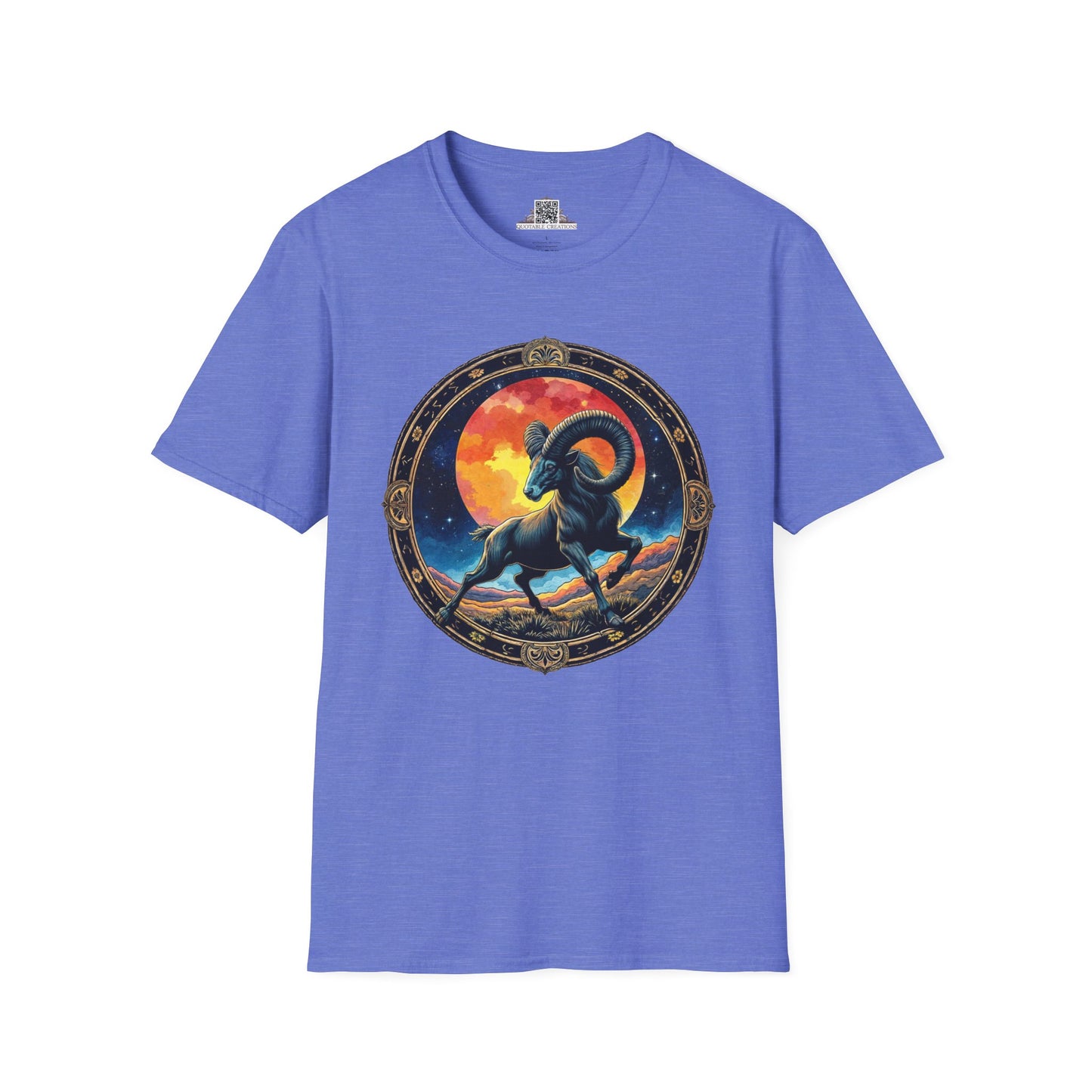 Aries Zodiac Astrology - Softstyle Tee T-Shirt