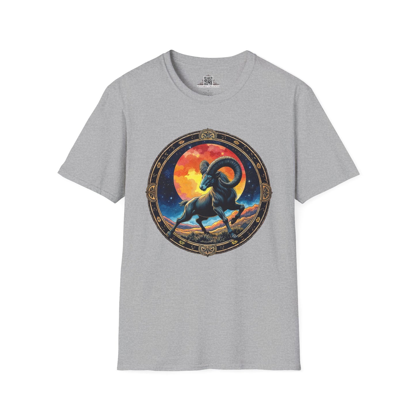 Aries Zodiac Astrology - Softstyle Tee T-Shirt