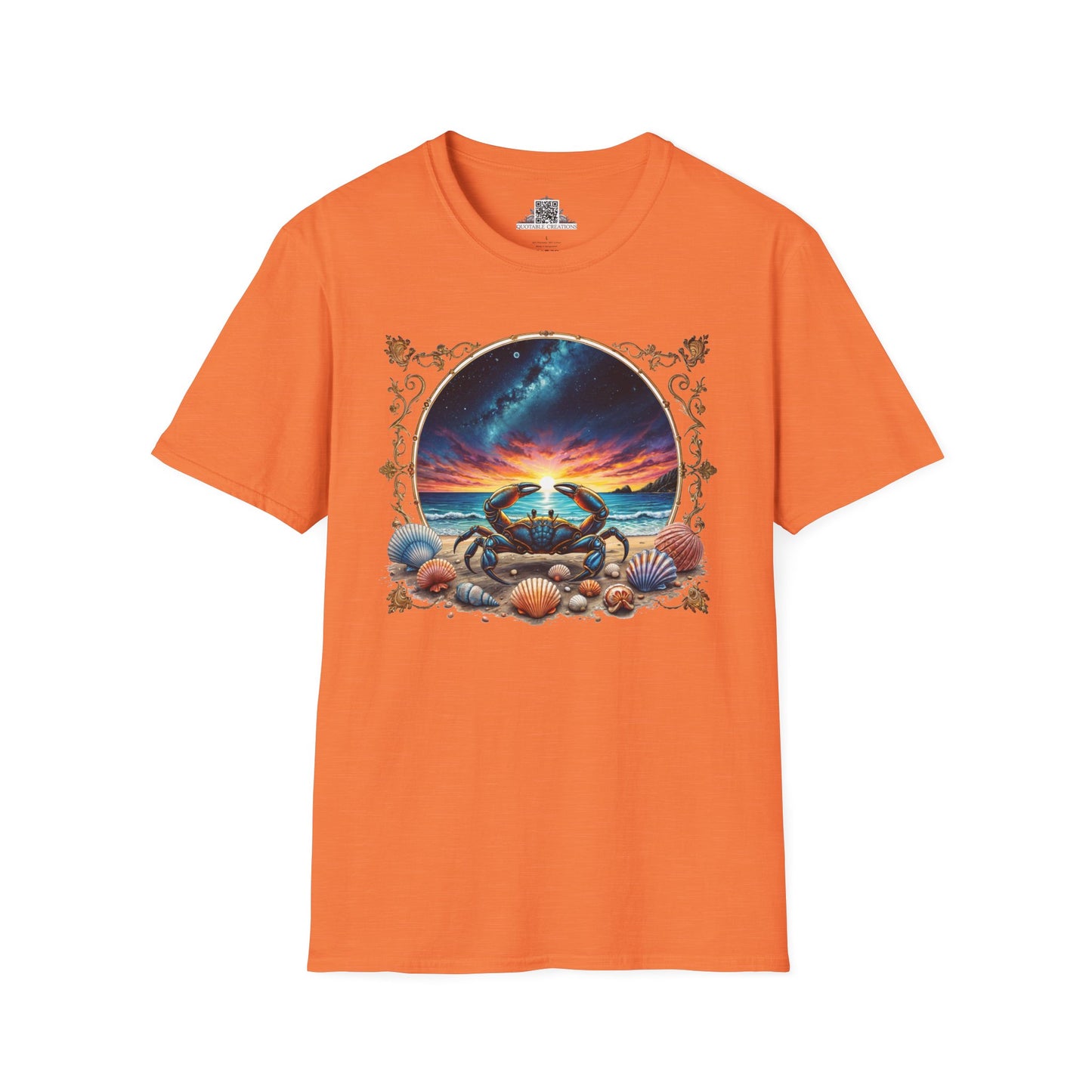 Cancer Zodiac Astrology - Softstyle Tee T-Shirt