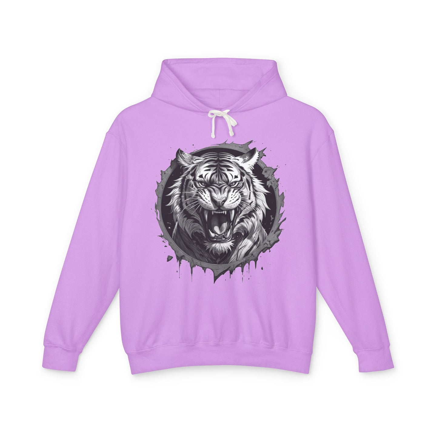 Tiger Roar Motivation - Lightweight Hoodie