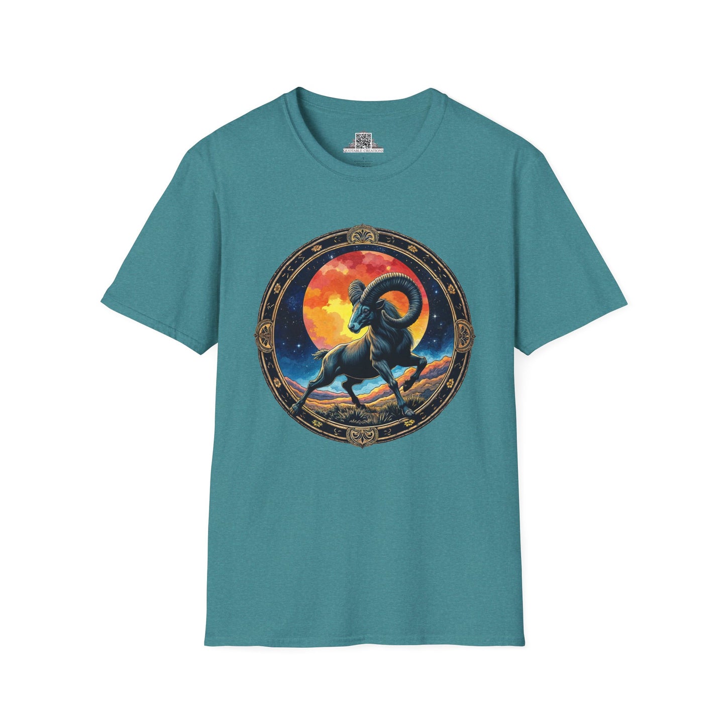 Aries Zodiac Astrology - Softstyle Tee T-Shirt