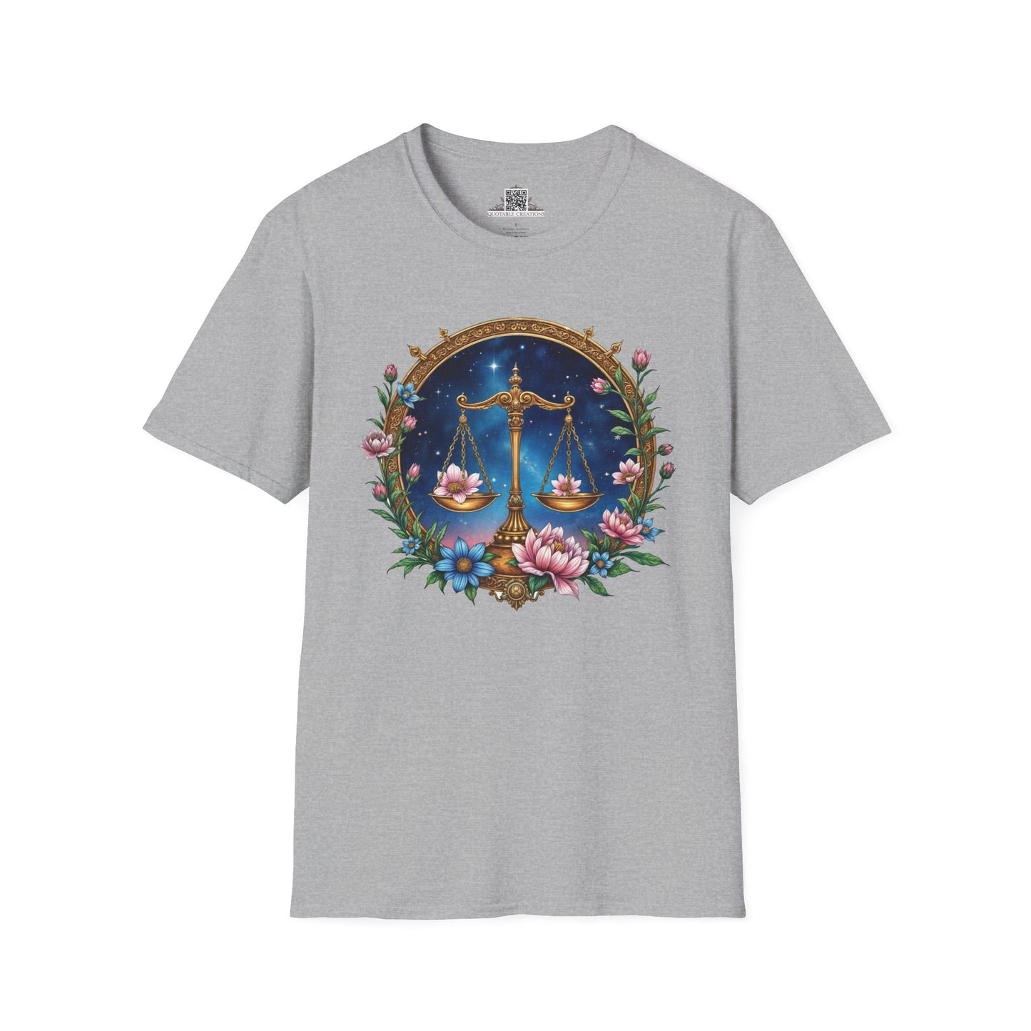 Libra Zodiac Astrology - Softstyle Tee T-Shirt