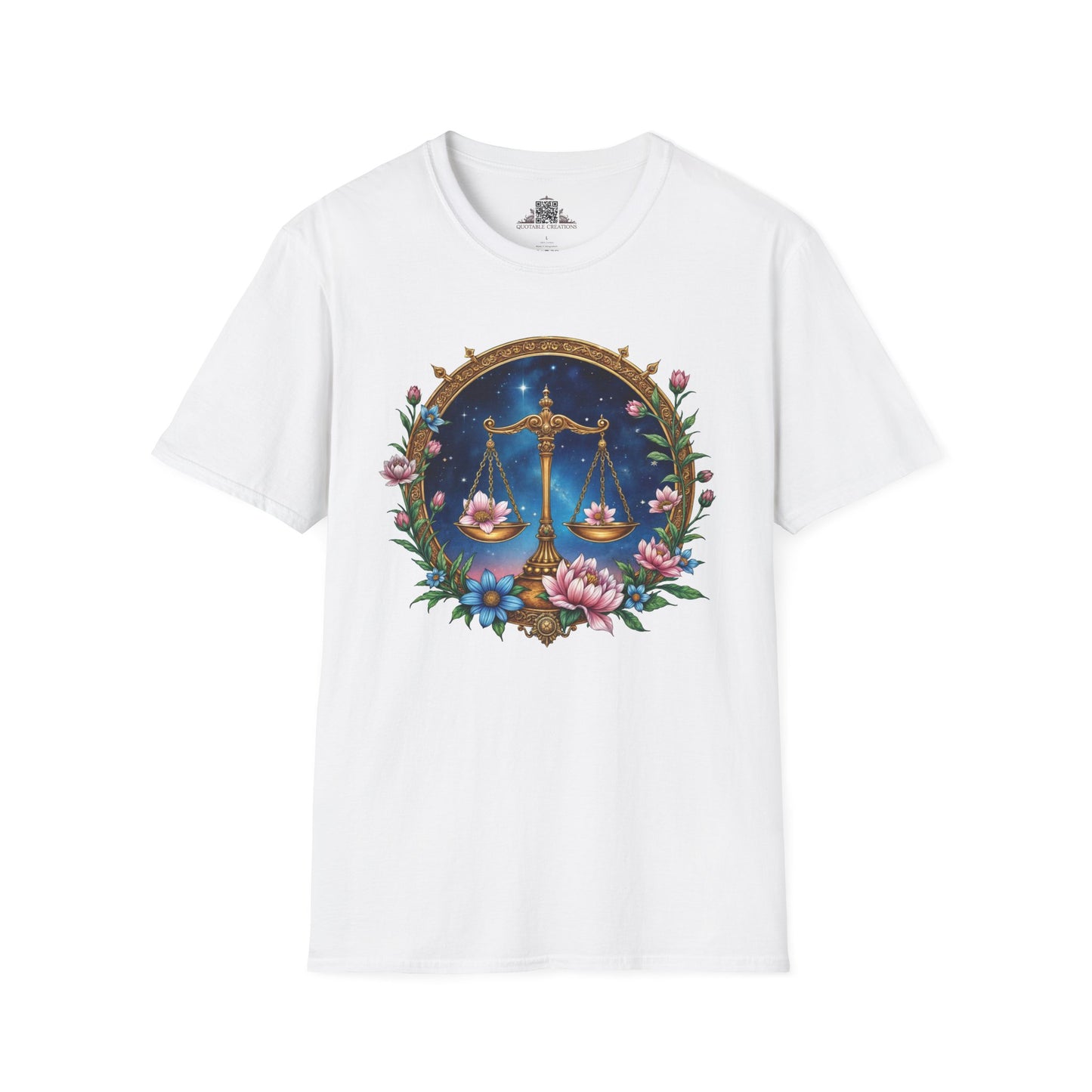 Libra Zodiac Astrology - Softstyle Tee T-Shirt