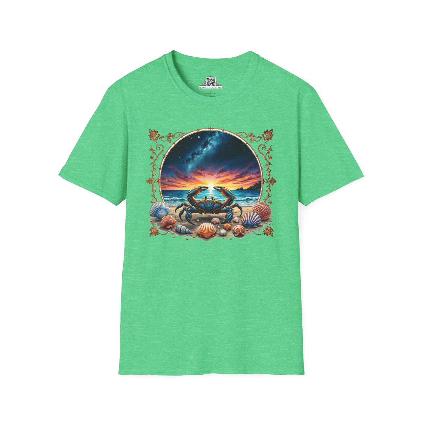 Cancer Zodiac Astrology - Softstyle Tee T-Shirt