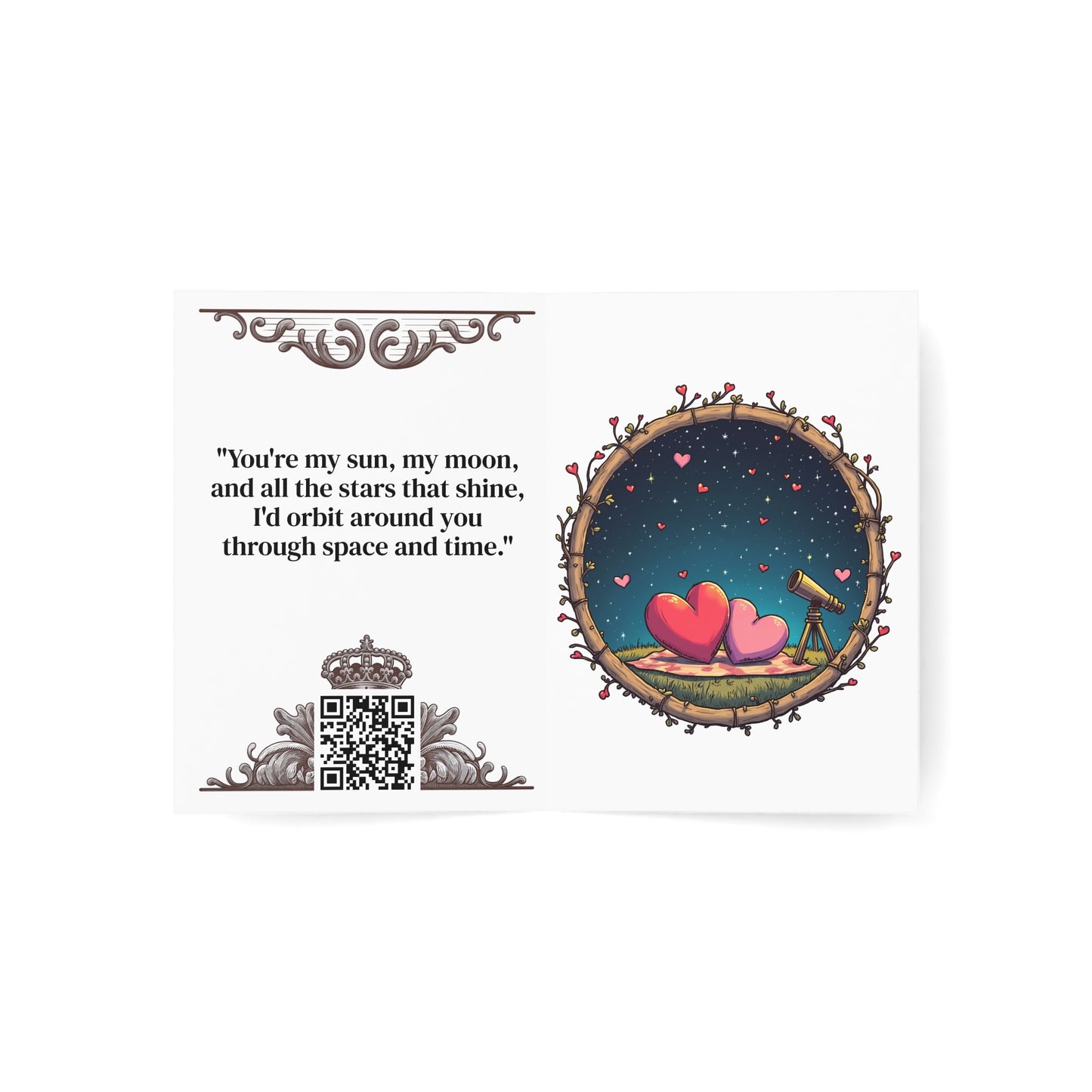 Cards - Funny Astrological Love Card with QR Code video