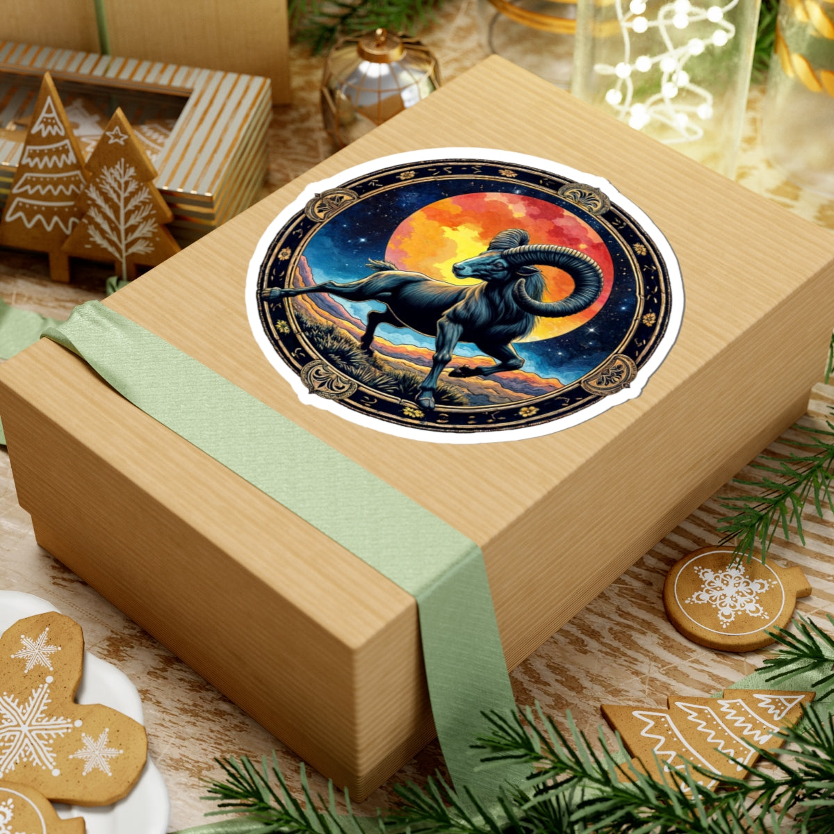 Aries Zodiac Astrology - Kiss-Cut Stickers