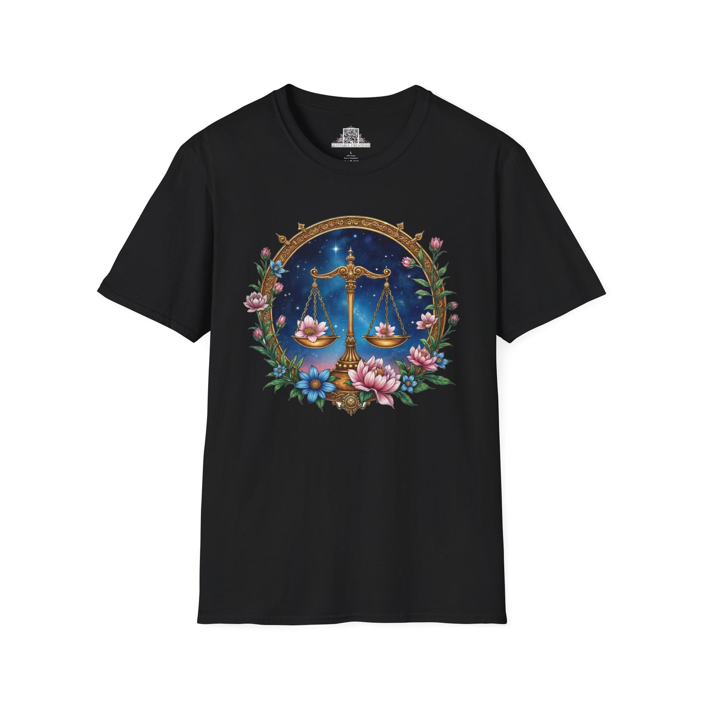 Libra Zodiac Astrology - Softstyle Tee T-Shirt