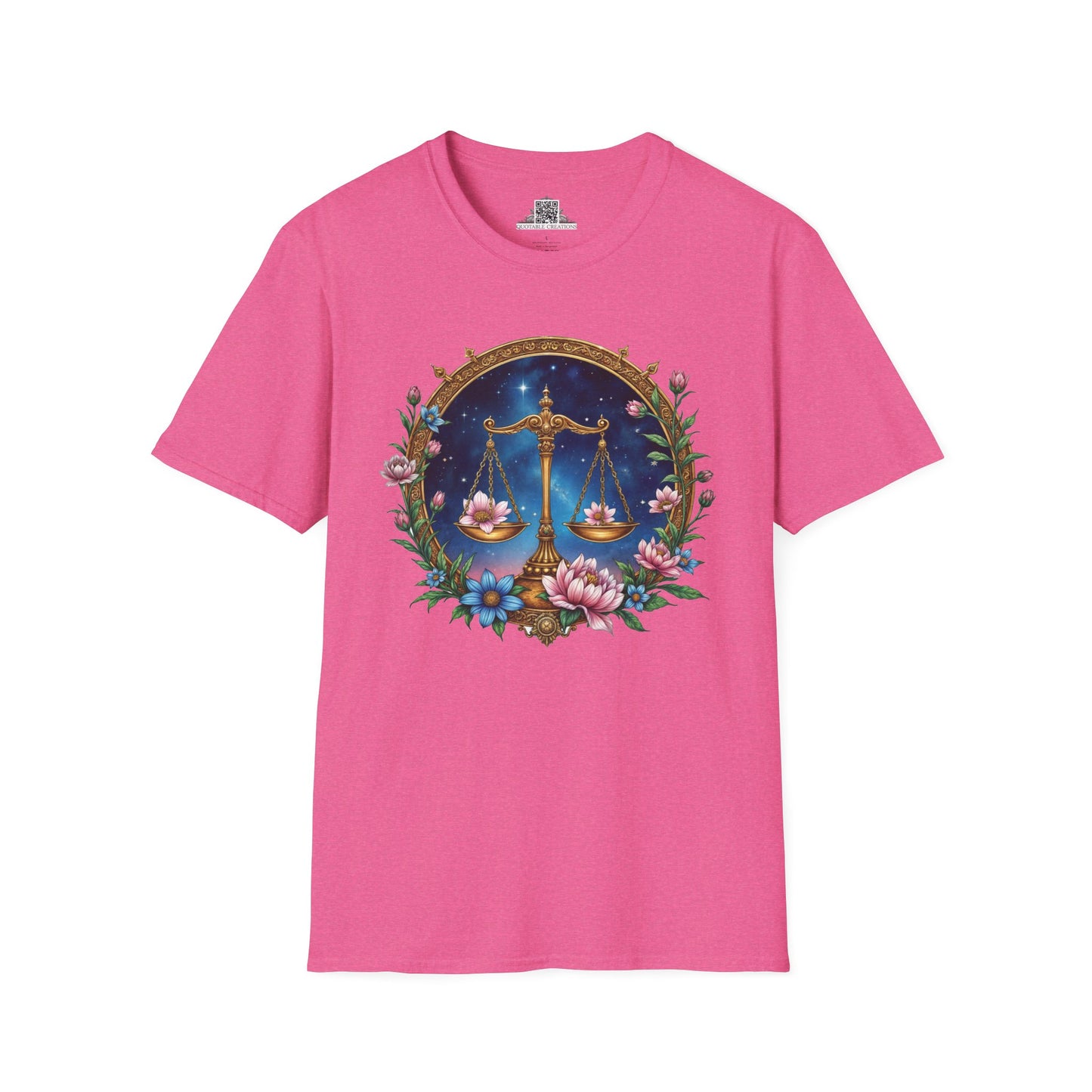 Libra Zodiac Astrology - Softstyle Tee T-Shirt
