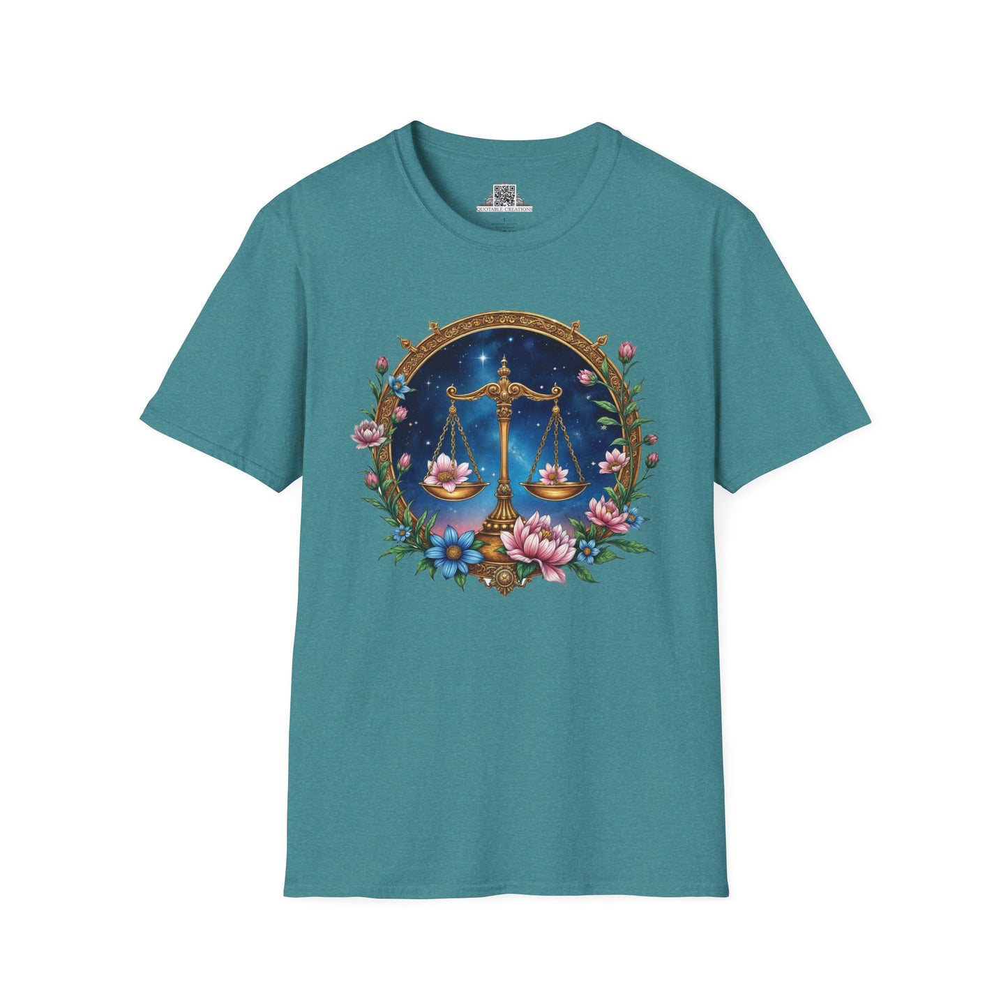 Libra Zodiac Astrology - Softstyle Tee T-Shirt